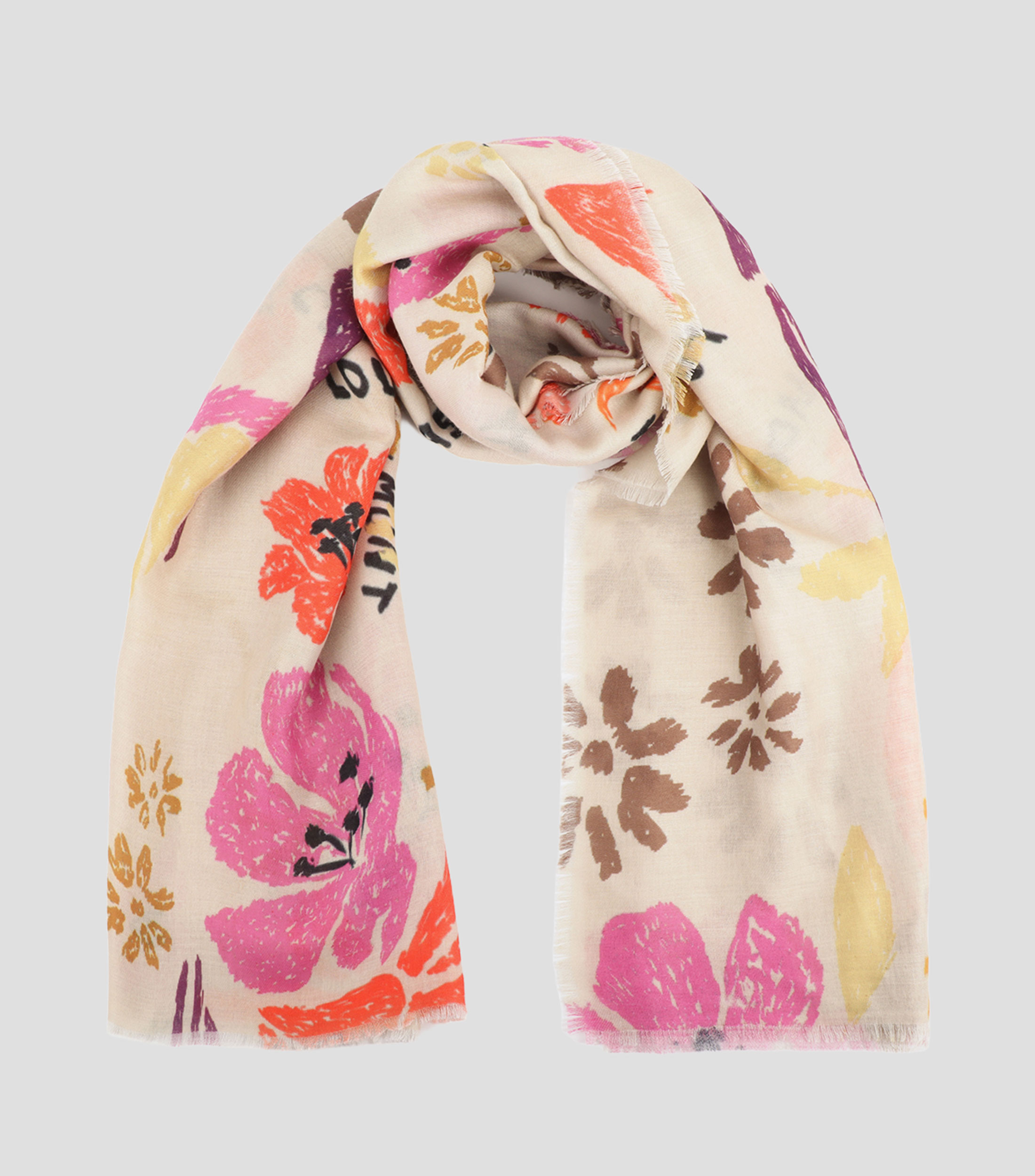 Foulard estampado Mujer