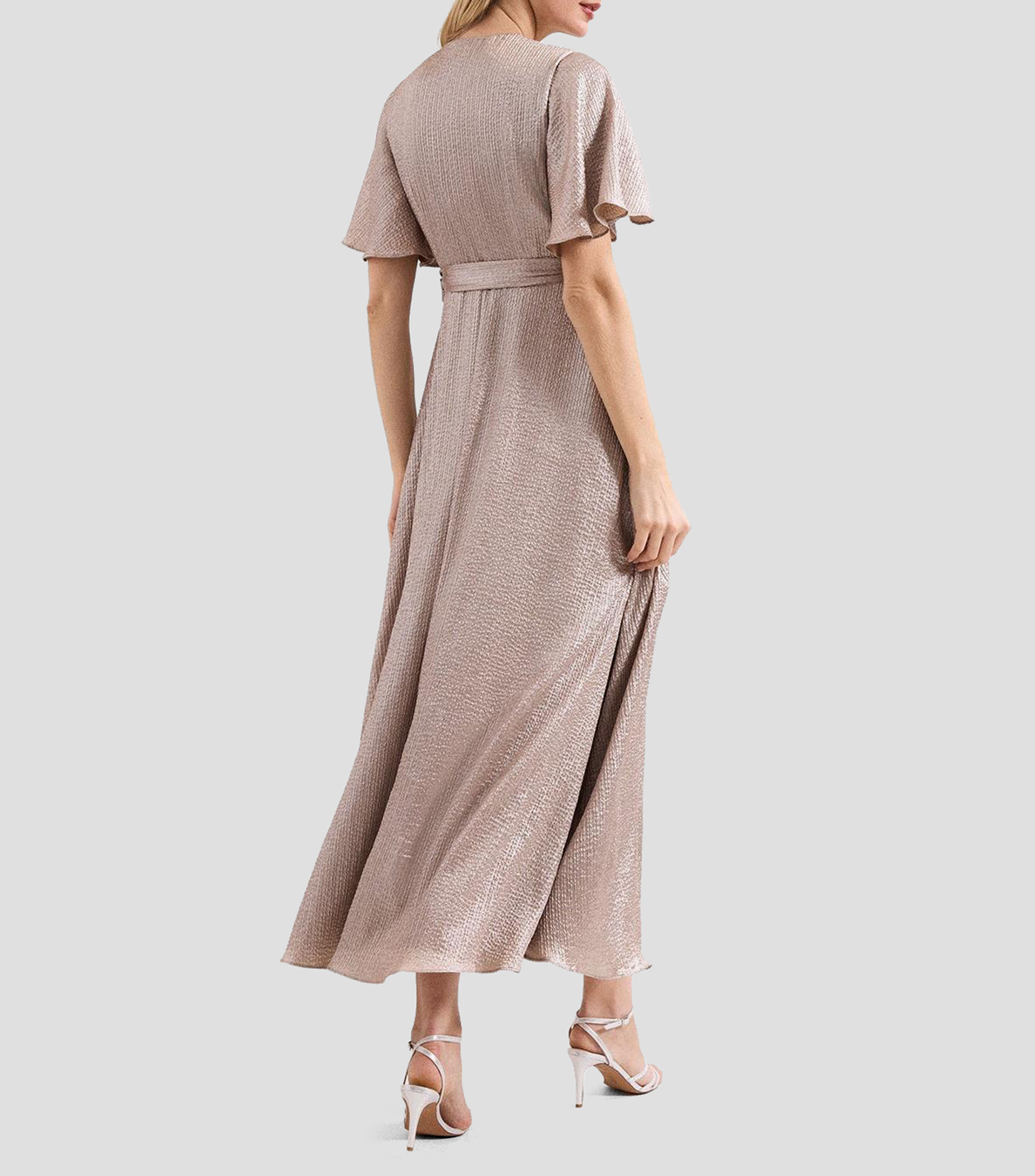 Vestido maxi liso Julissa Mujer