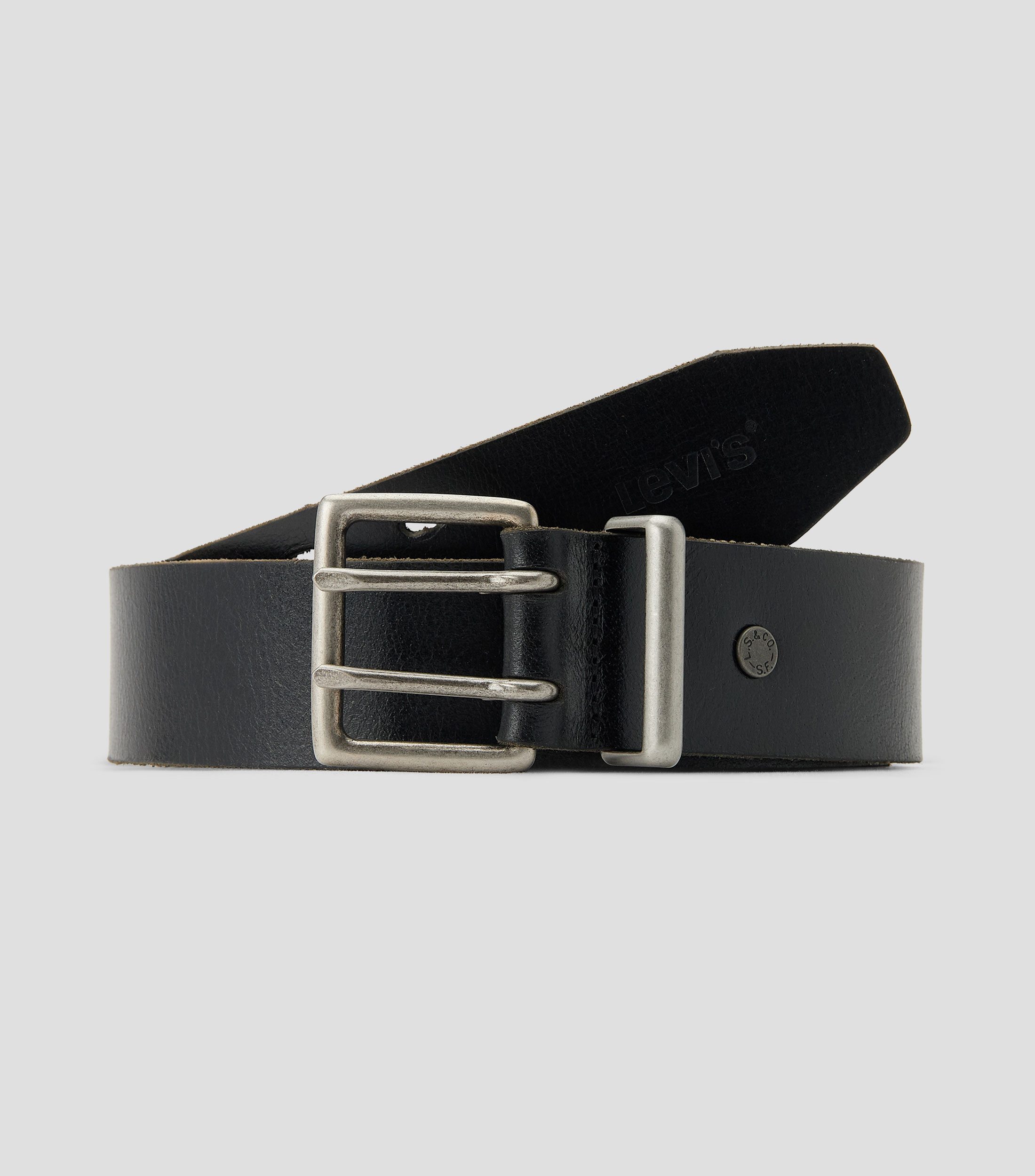 Cinturón en piel casual Hombre