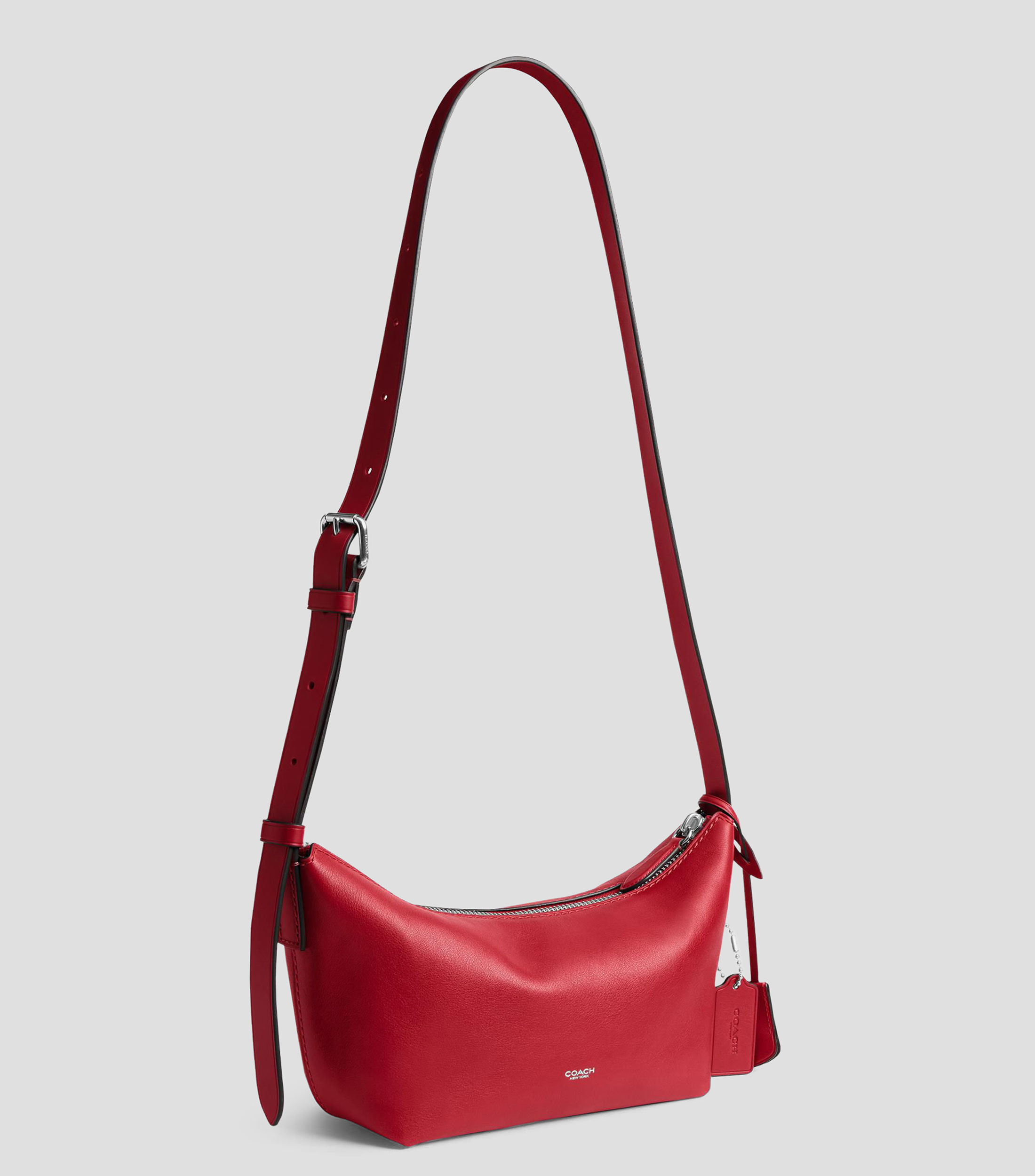 Bolsa crossbody roja en piel Mott 22 lisa Mujer