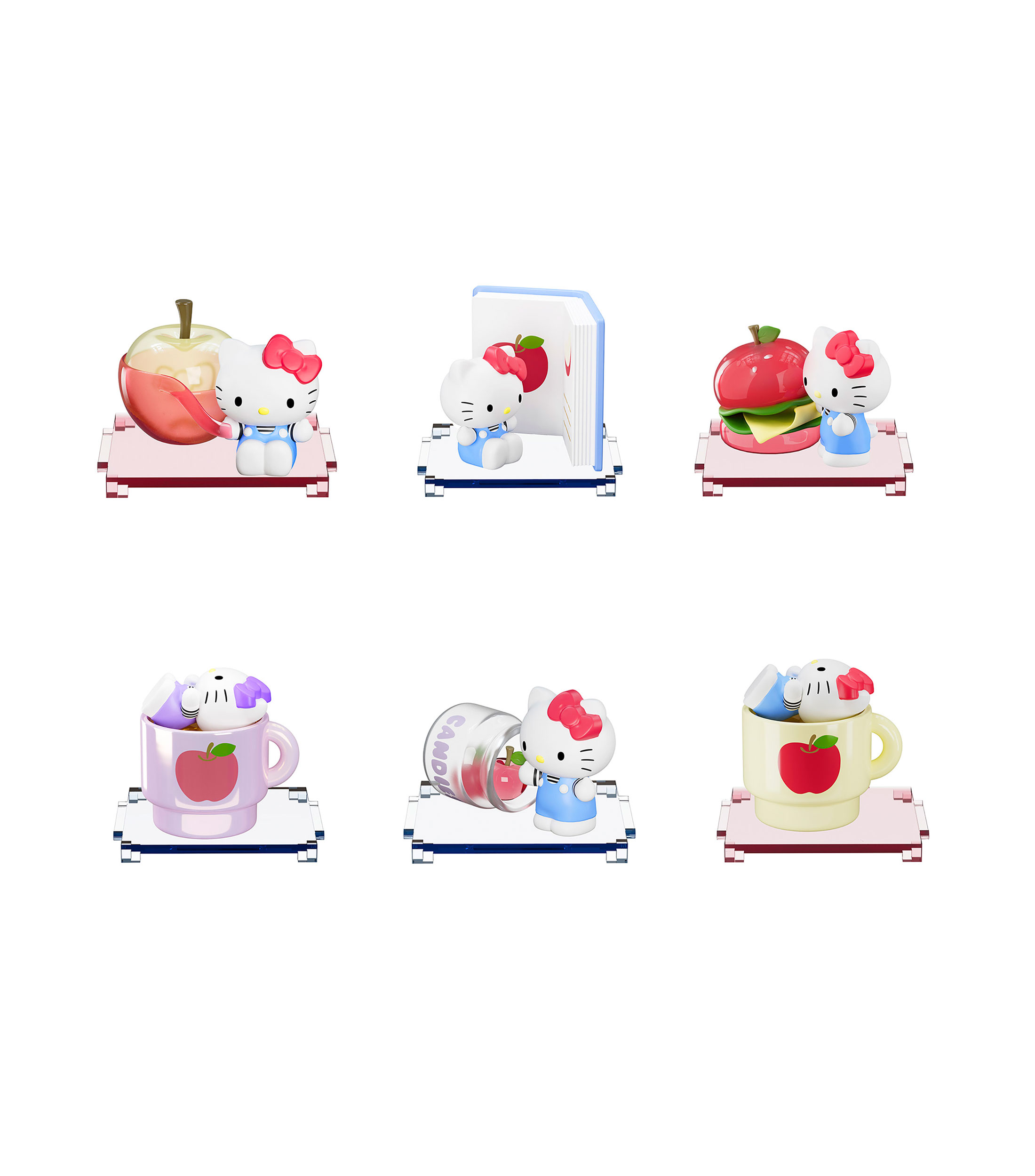 Juguete sorpresa Hello Kitty Taller de manzana grande