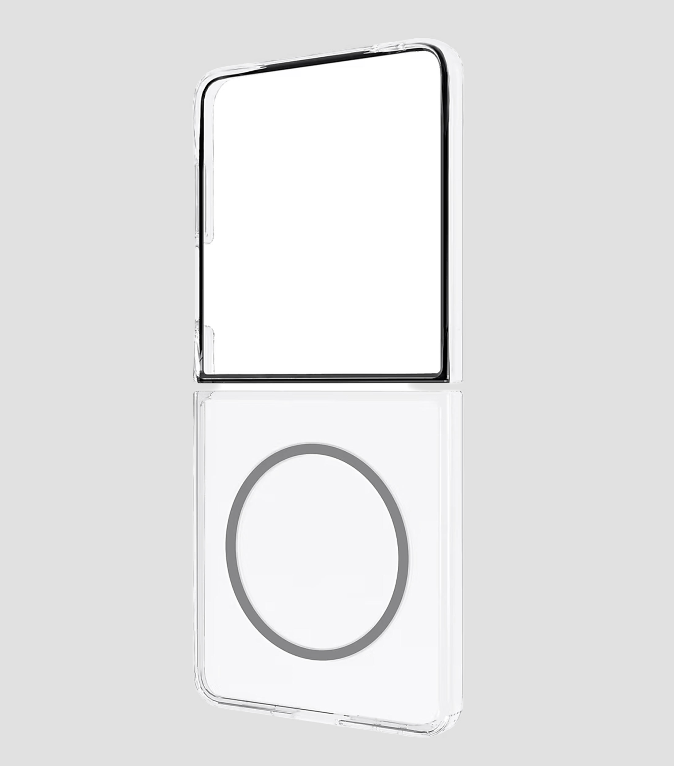 Funda para Galaxy Z Flip7 Clear Magnet