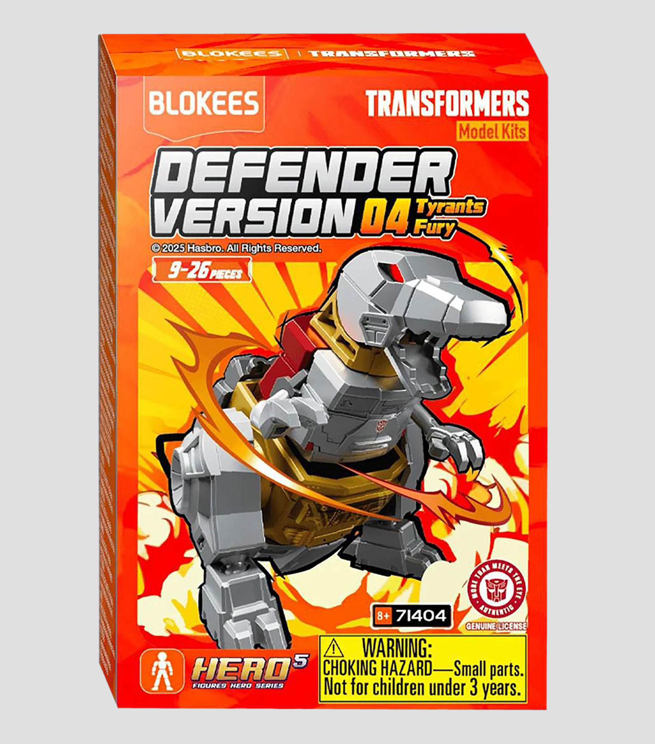 Figura de colección Transformers 04 Tyrants Fury