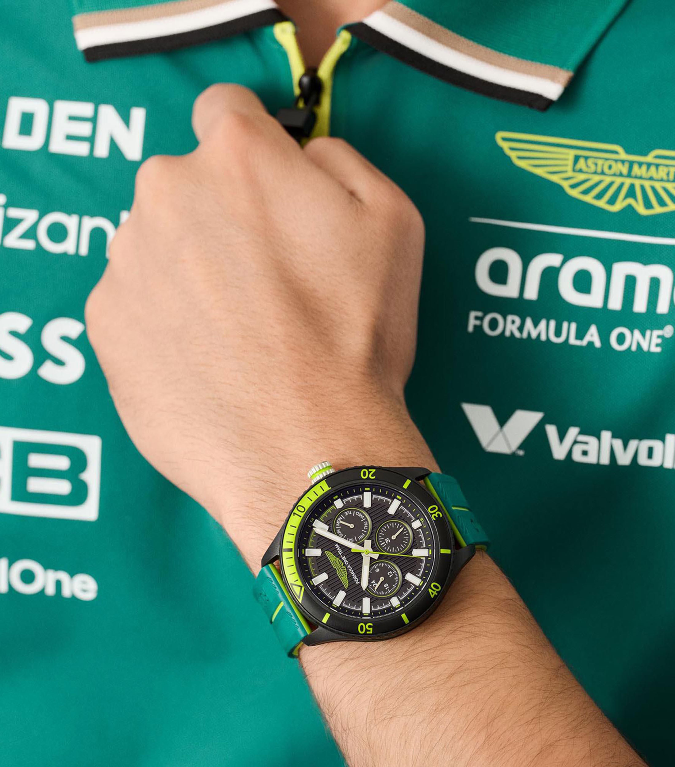 Reloj para hombre Fórmula 1 Moderno negro