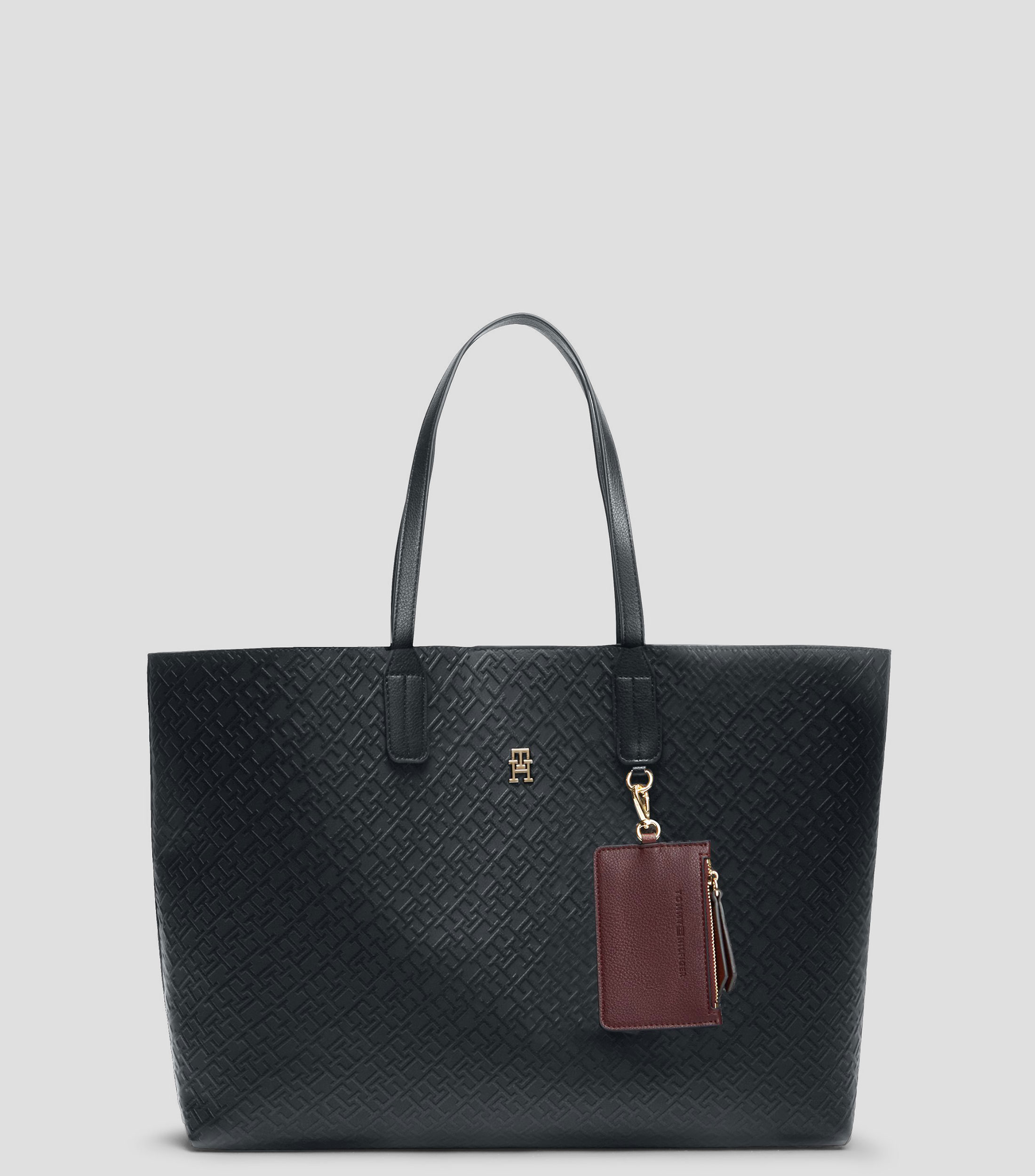 Bolsa tote azul Icon lisa Mujer