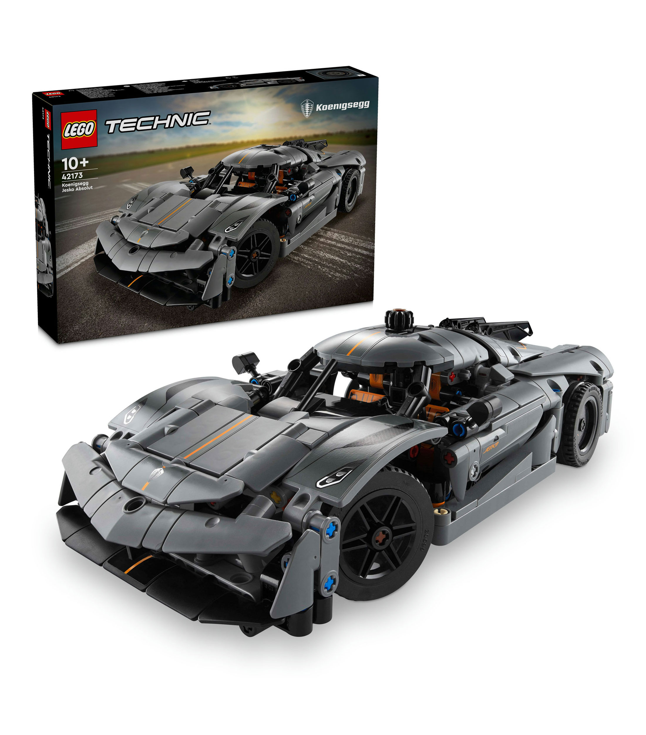 LEGO Technic Hiperauto Koenigsegg Jesko Absolut Gris 42173