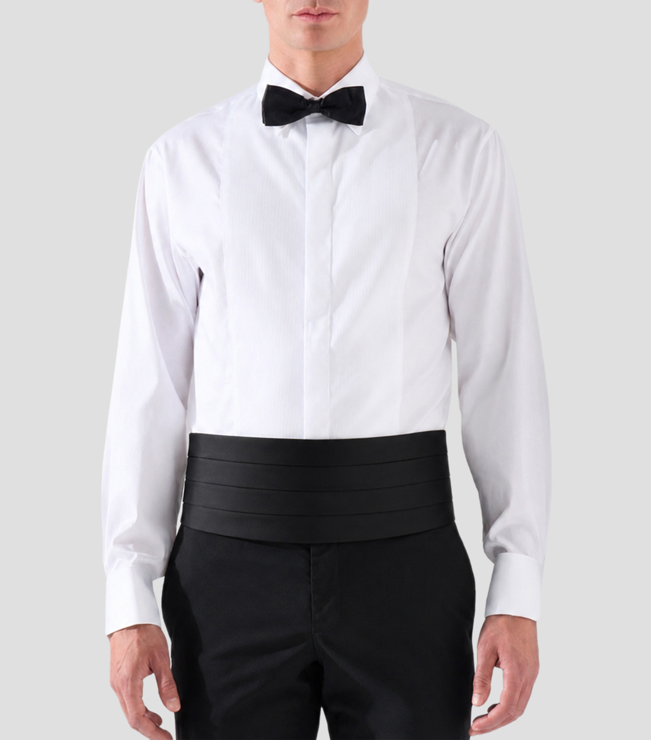Camisa liso Manga Larga Hombre