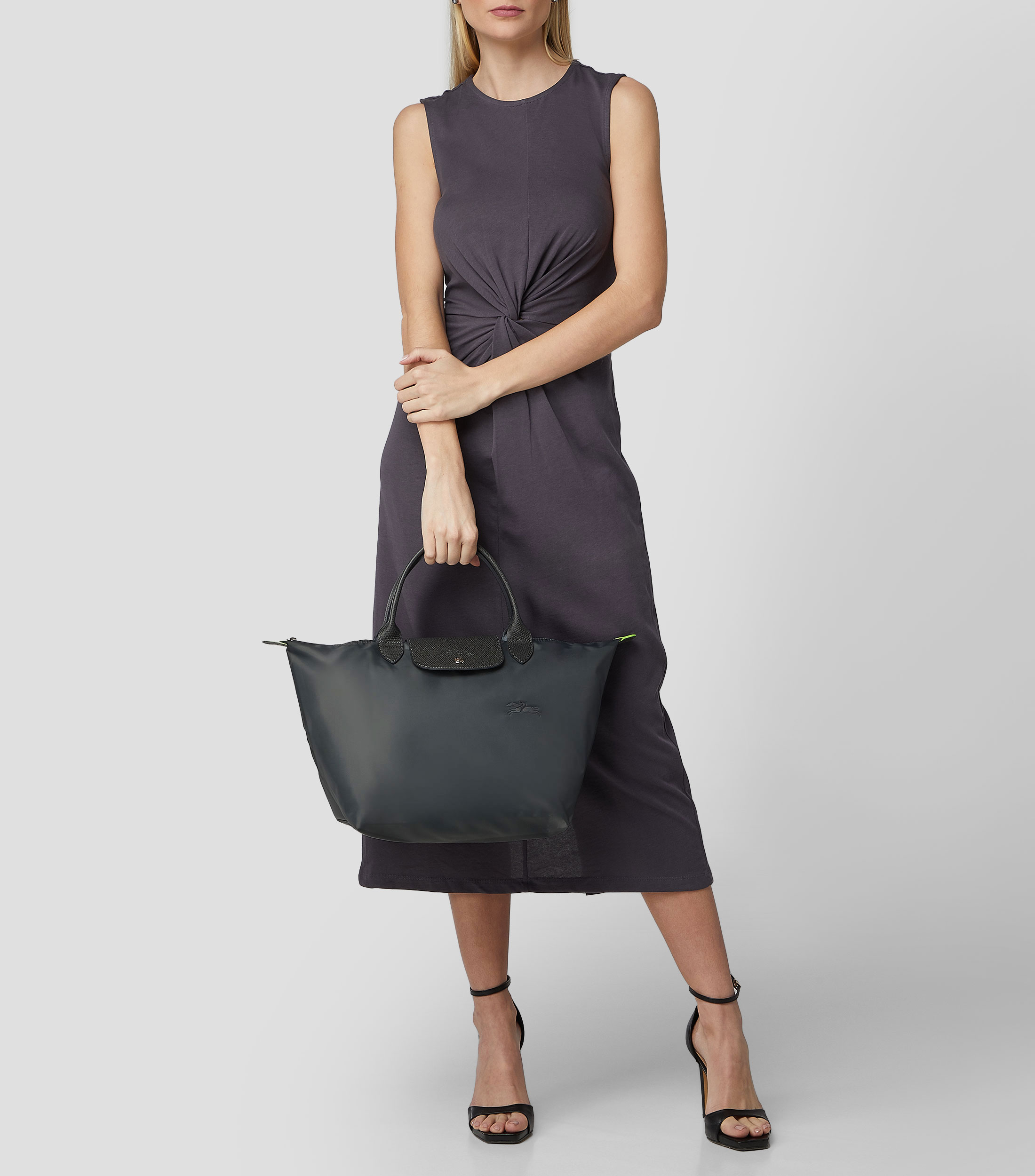 Bolsa Tote M gris Mujer