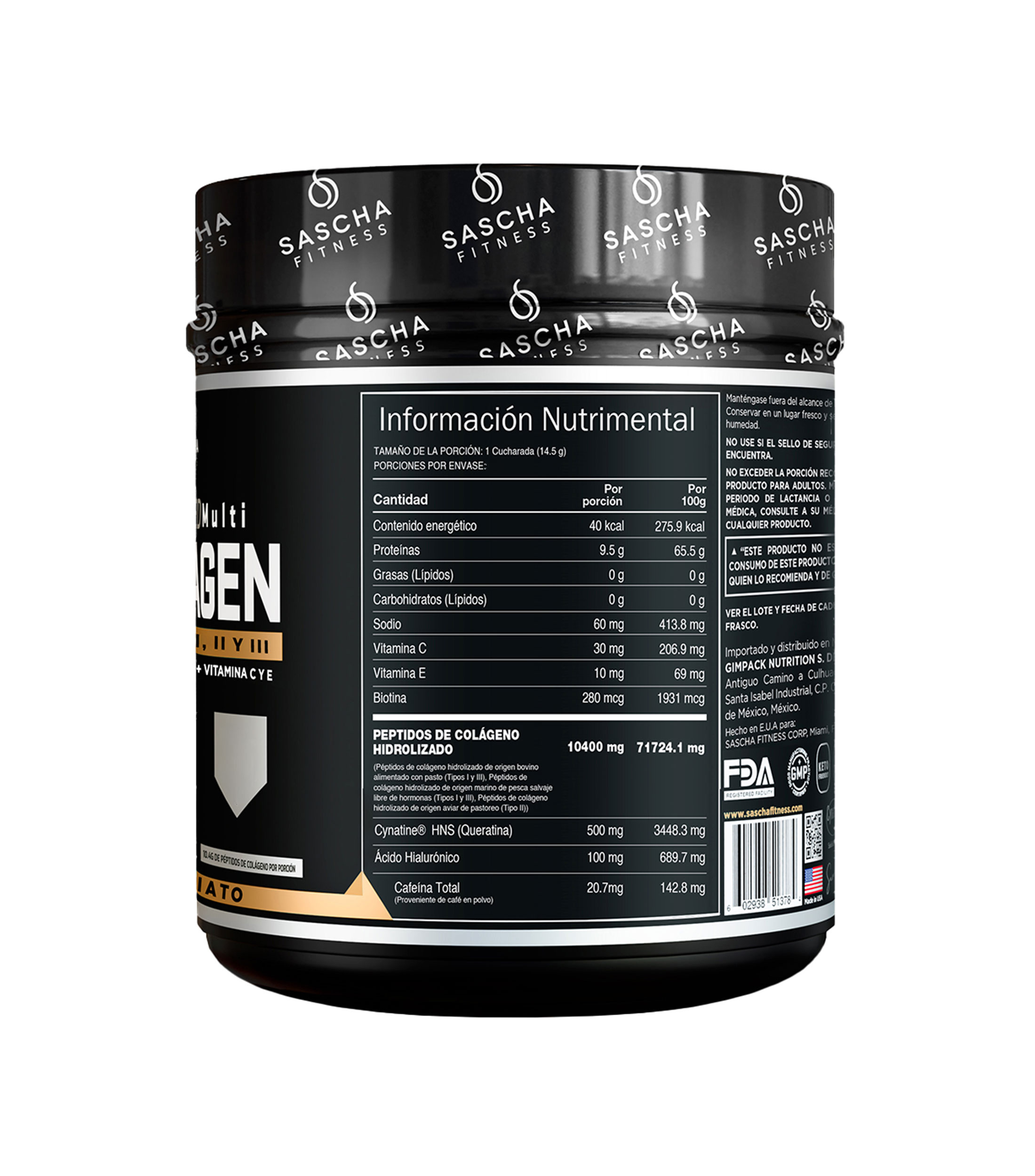 Suplemento Alimenticio Colageno Caramel Macchiato