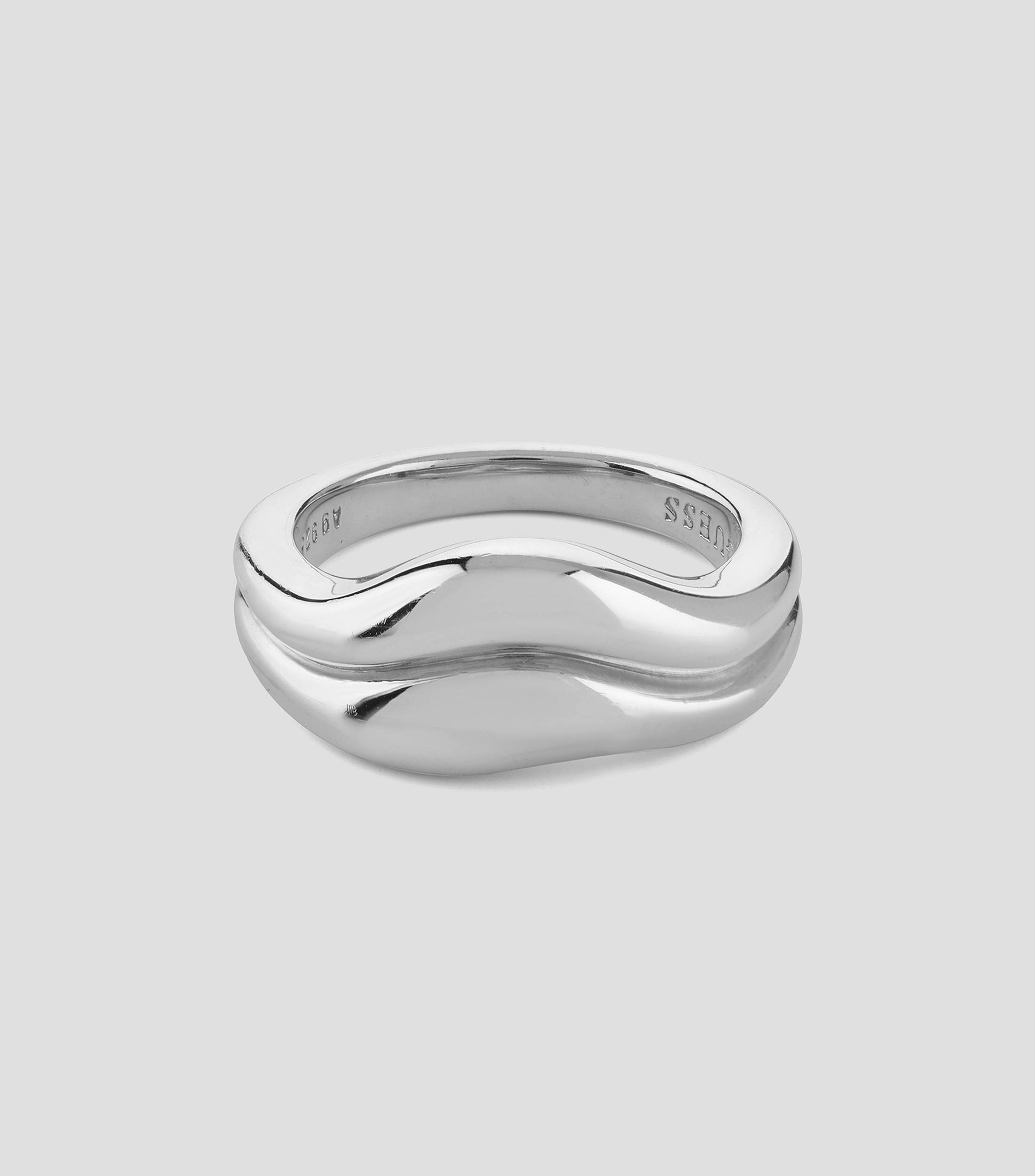 Anillo en plata .925 Fluid Mujer