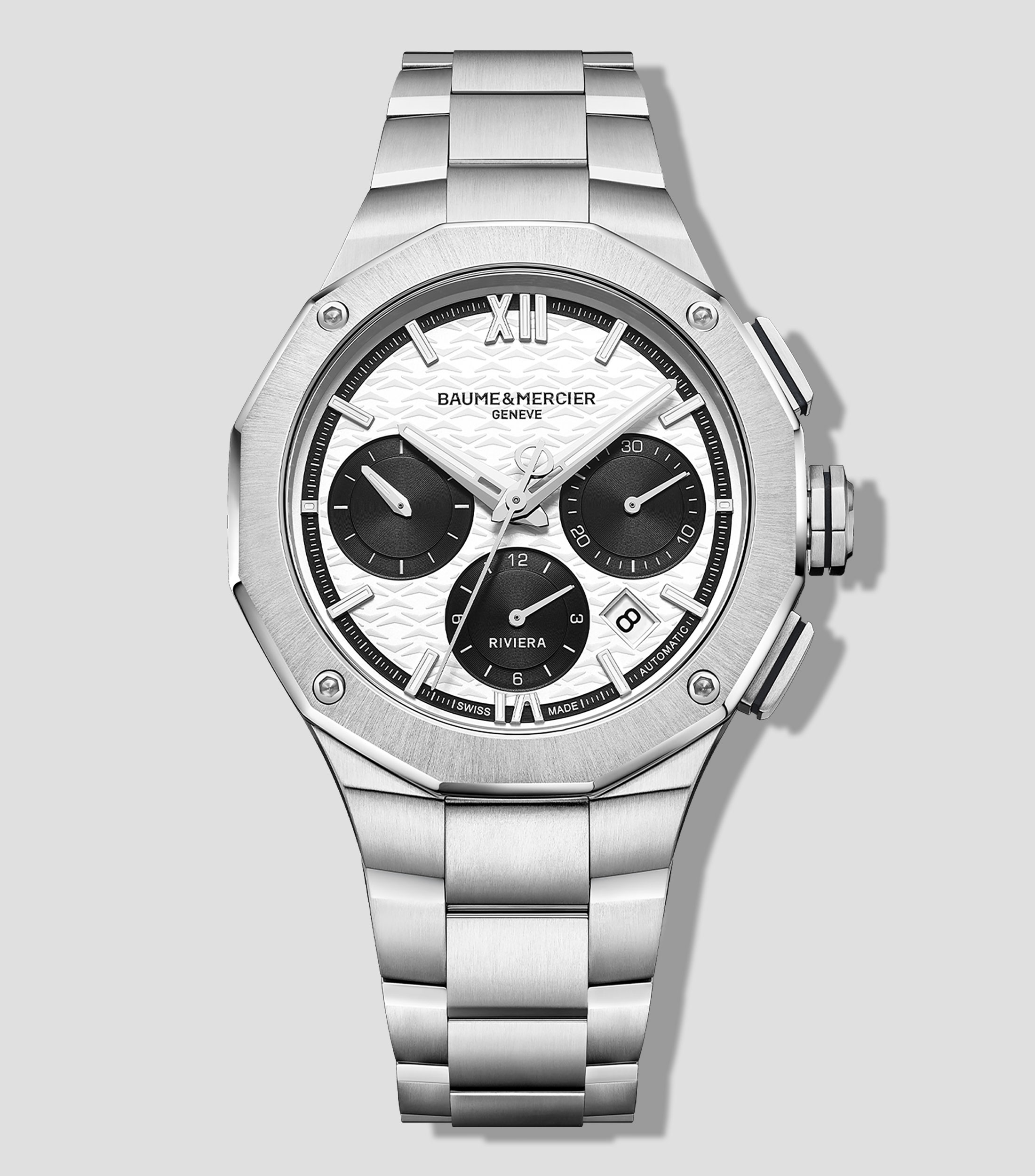 Reloj para Hombre Riviera Chronograph Casual Plateado