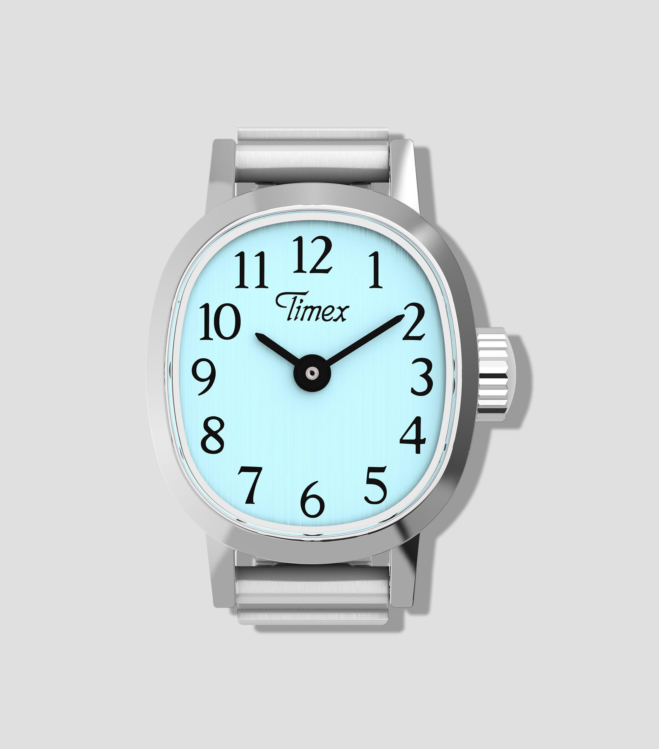 Reloj anillo para Mujer Cavatina casual plateado