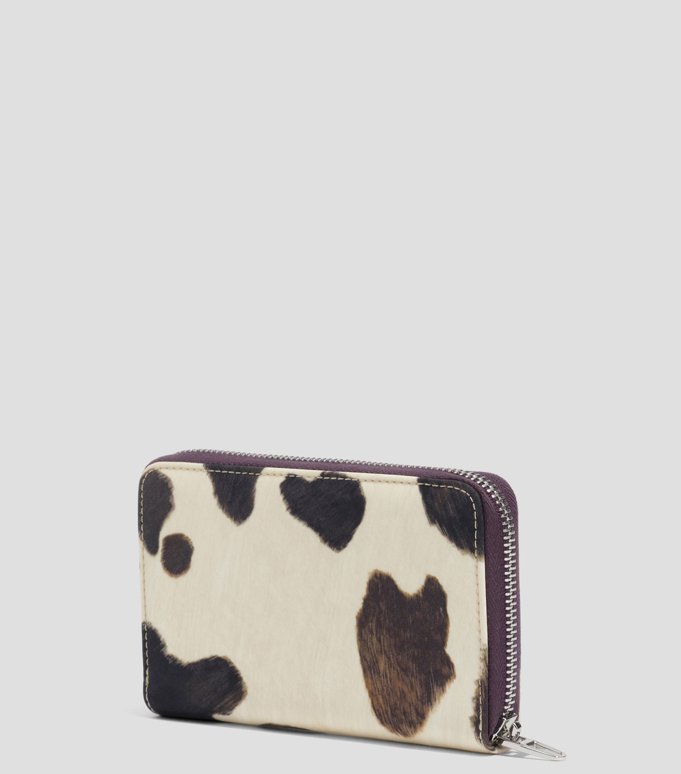 Cartera mediana con cremallera Mujer