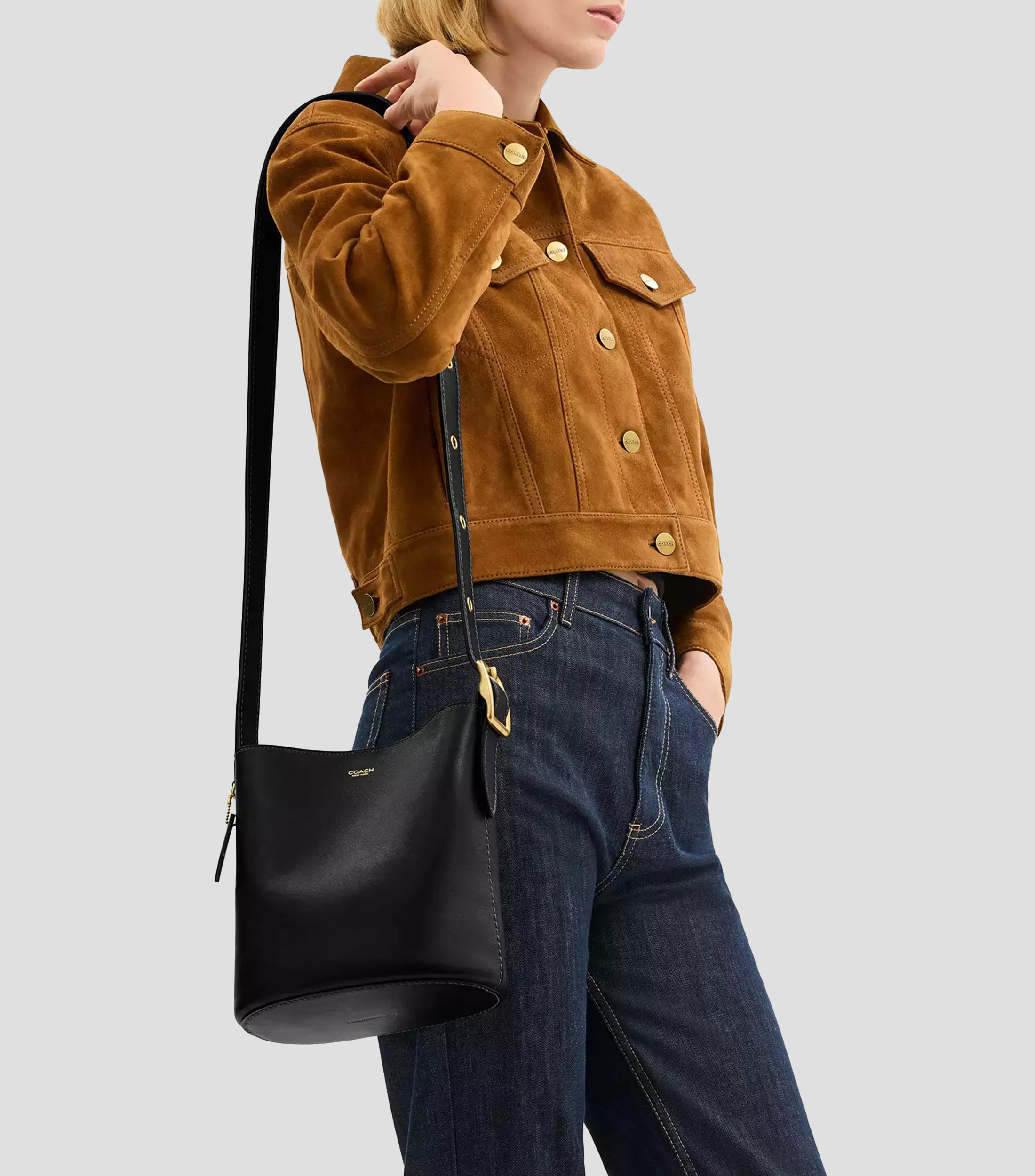 Bolsa Shoulder en piel Mujer