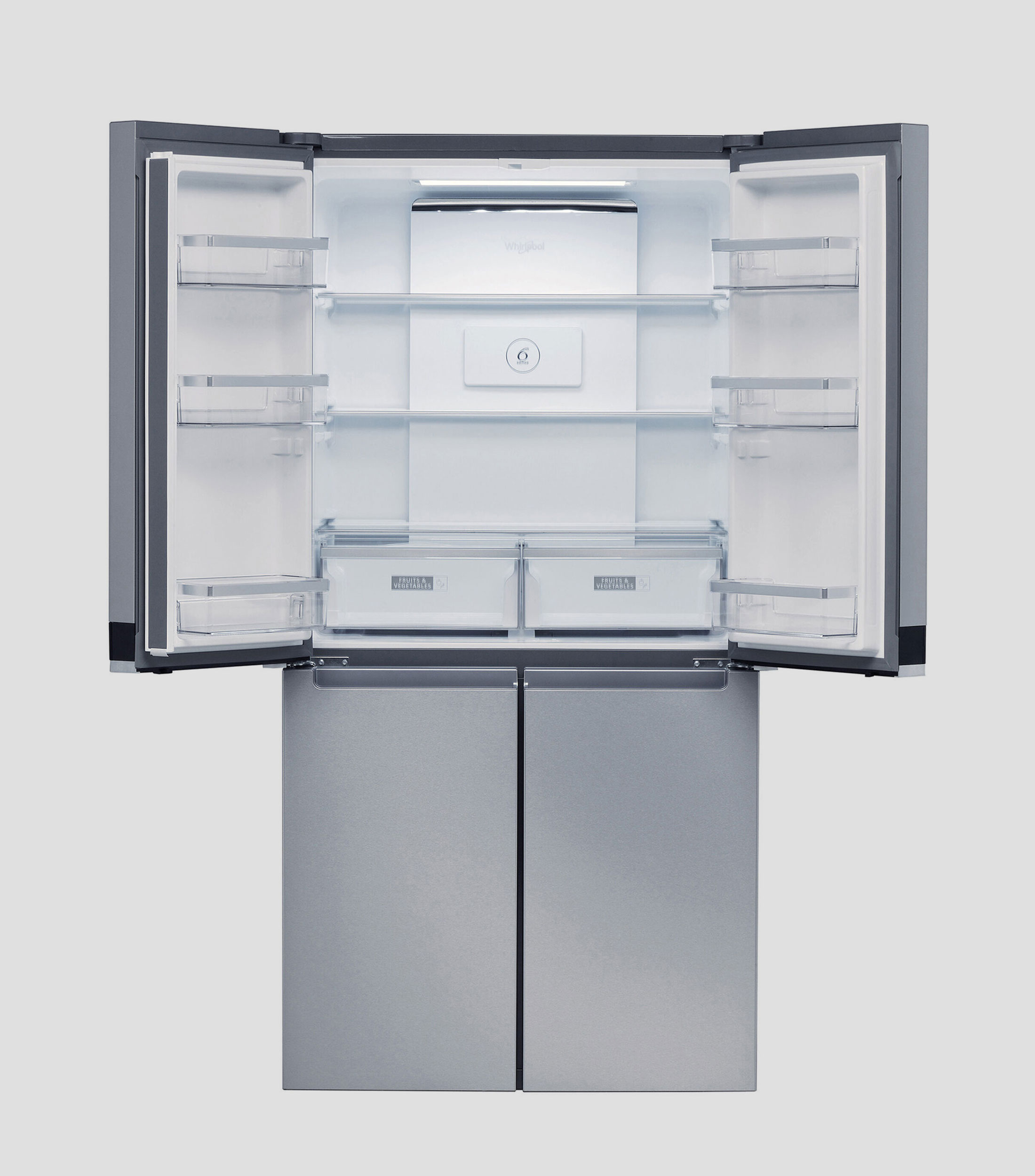 Refrigerador French Door 21 p3 Quattro con Flexi Freeze Gris Acero