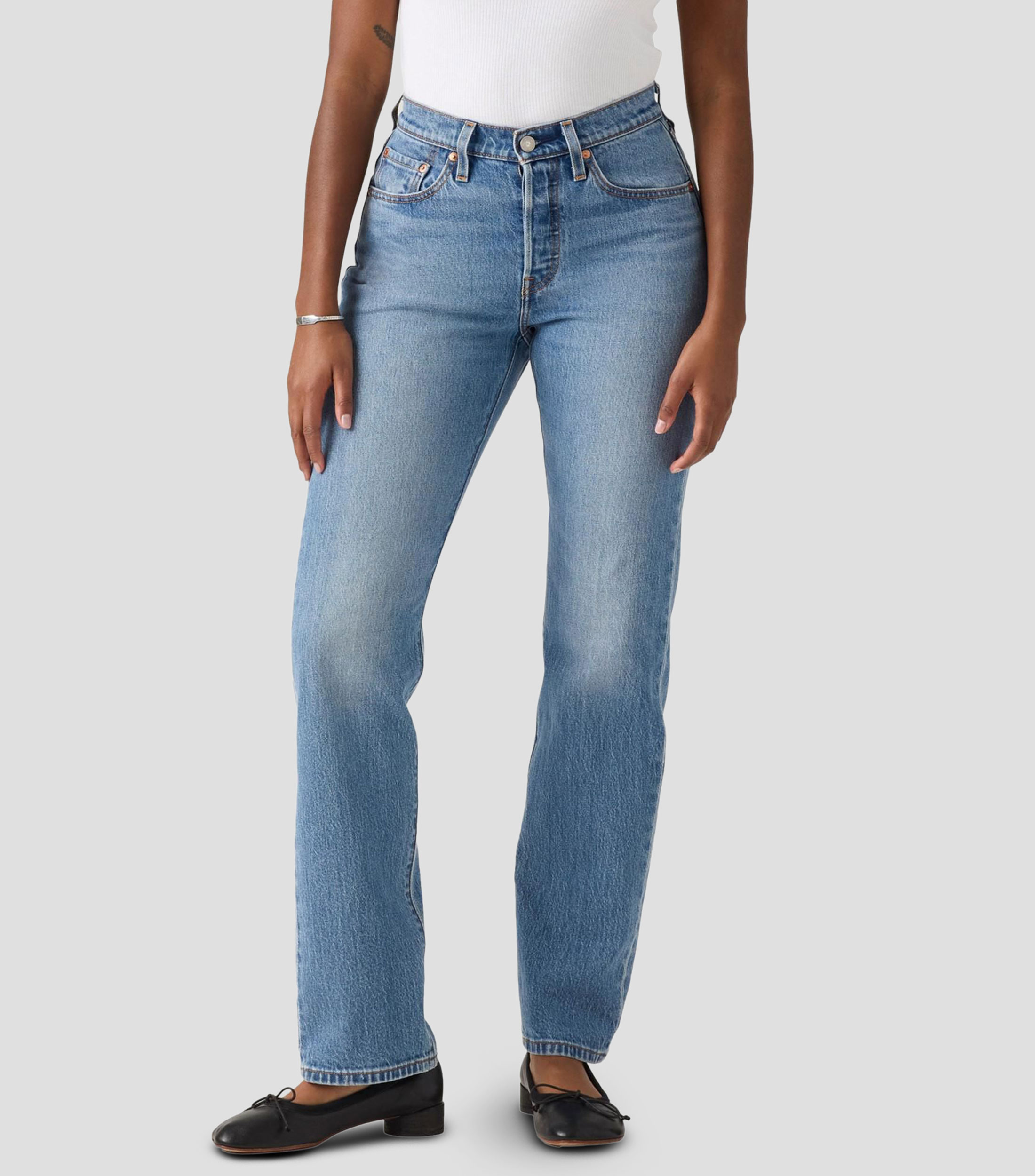 Jeans 501 Curve straight Mujer
