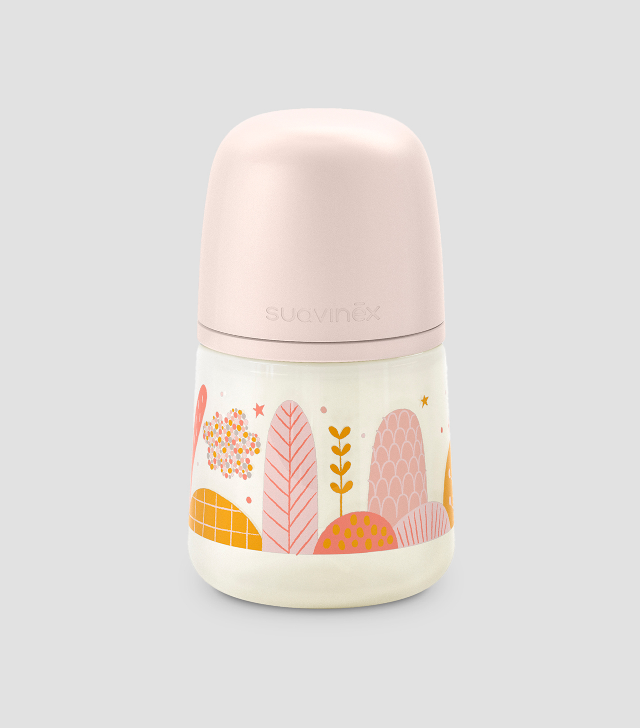 Biberón Anticólicos rosa, 150 ml