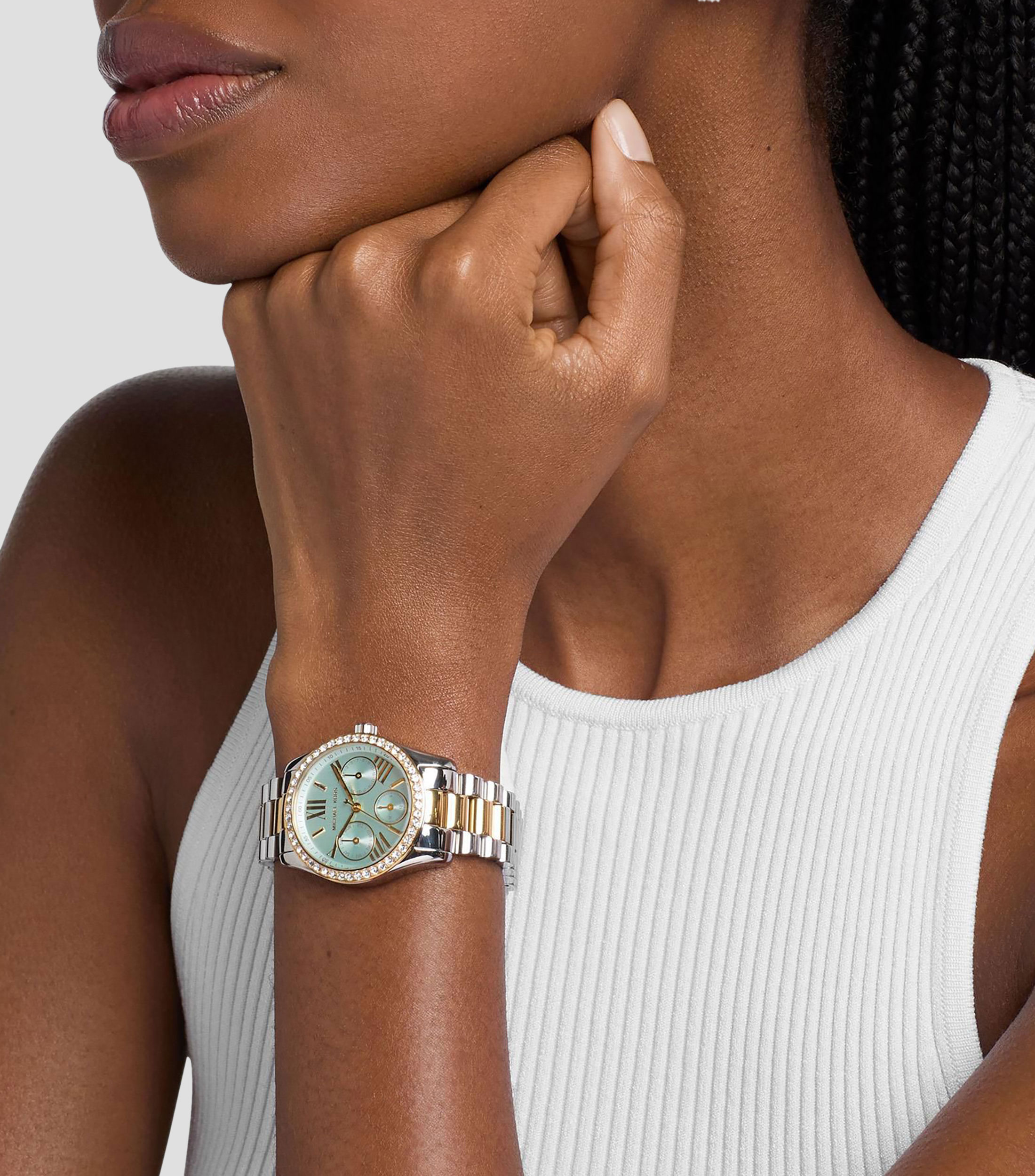 Reloj para Mujer Lexington casual plateado/dorado