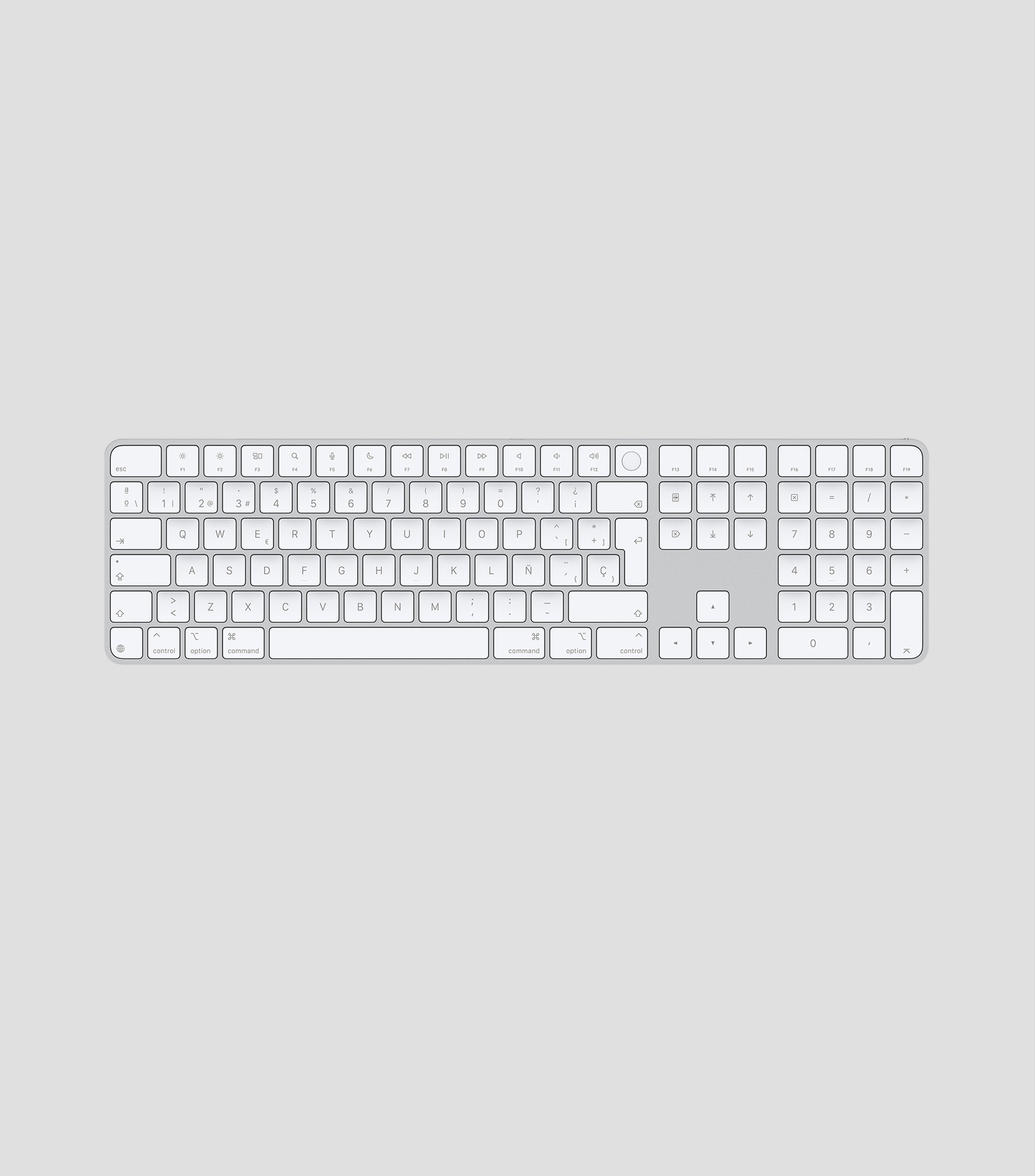 Magic Keyboard con Touch ID y teclado numérico