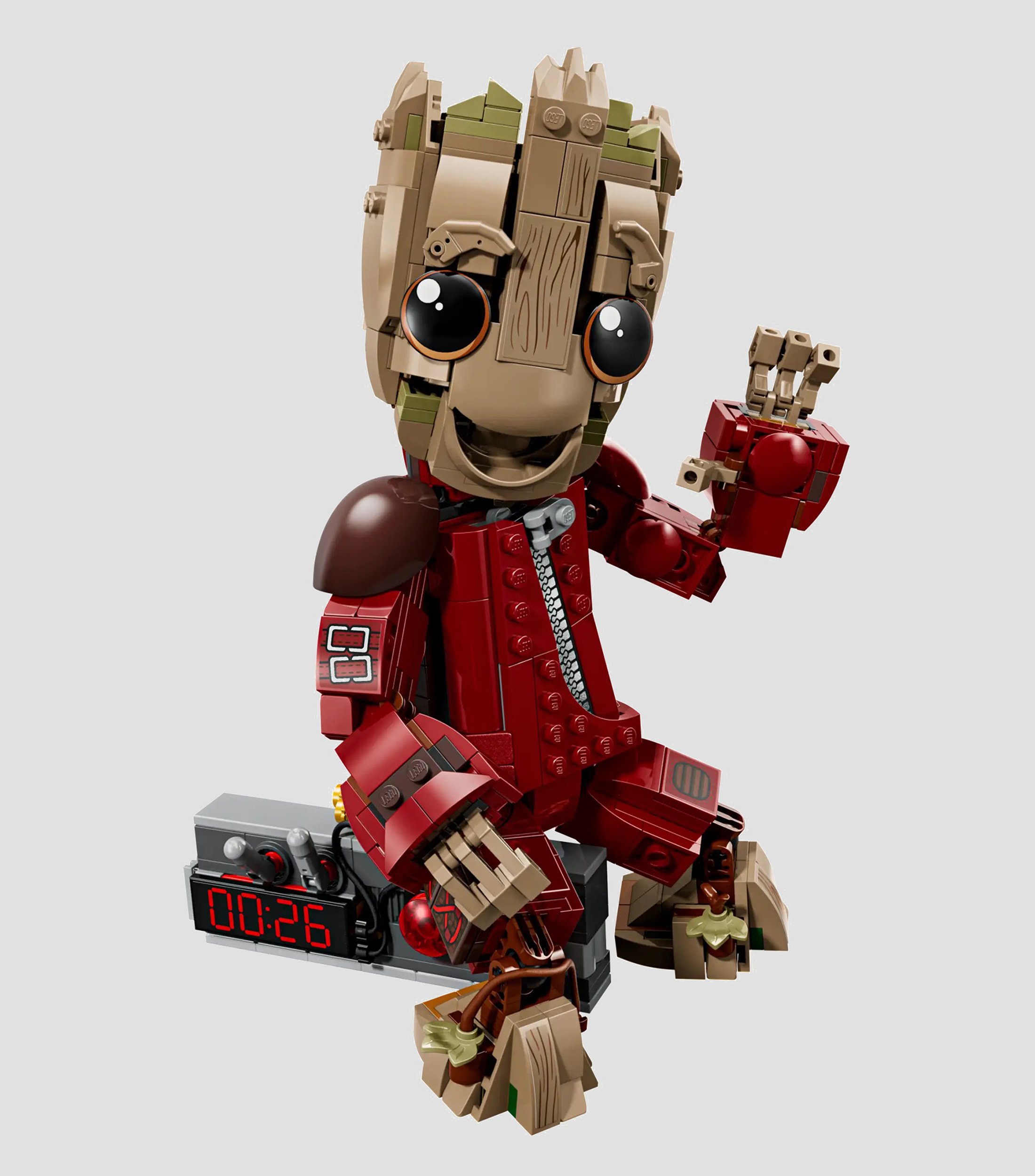 Lego Marvel, Groot con Traje de Saqueador