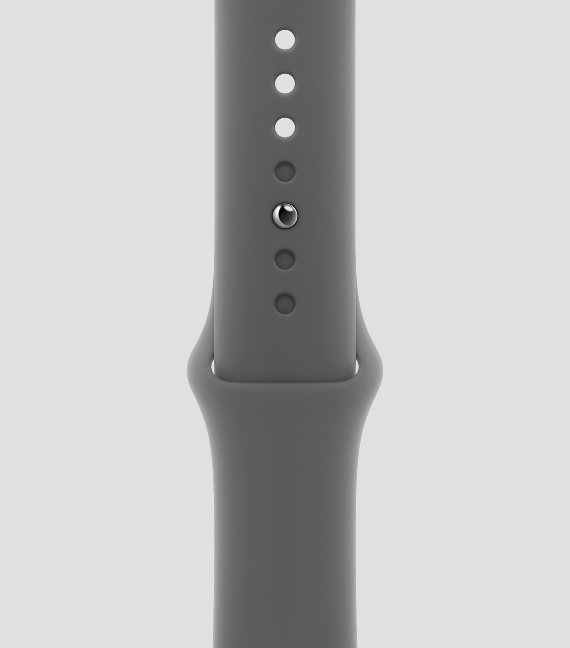 Correa deportiva para el Apple Watch con caja de 42 mm Gris piedra