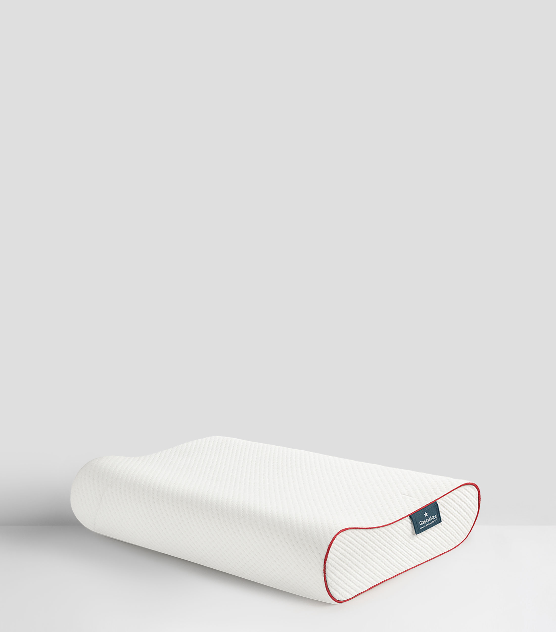 Almohada Ortopédica Estándar Confort Suave Roja
