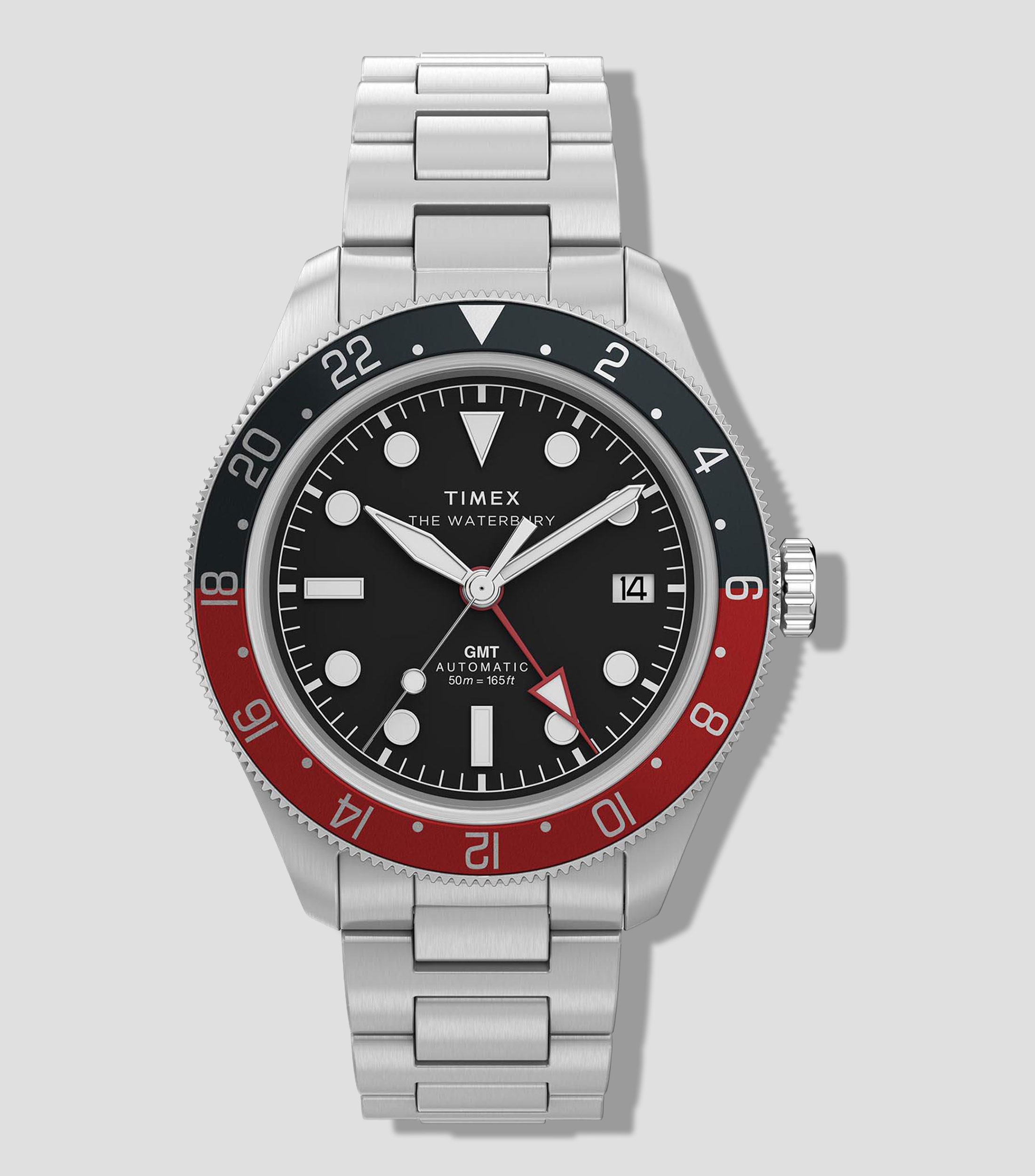 Reloj para Hombre Waterbury Heritage Casual Negro, Plateado