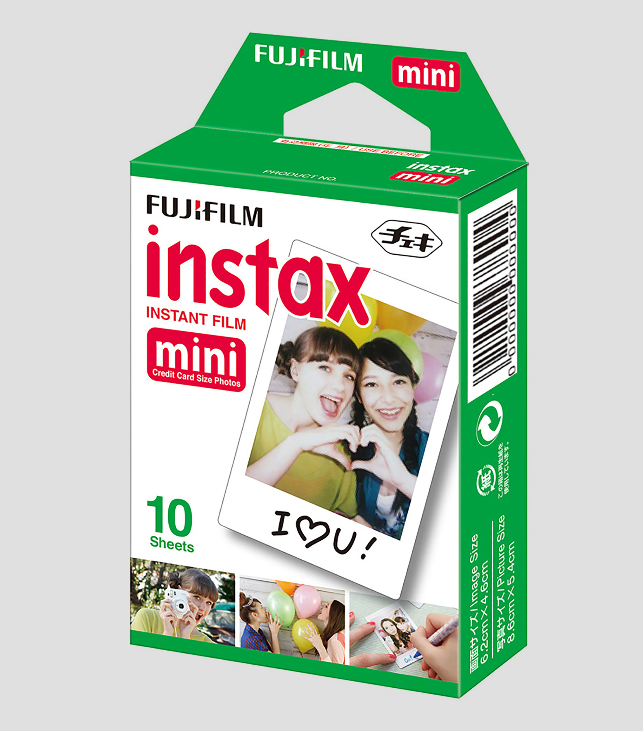 Película Fujifilm Instax Mini B 10 Placas