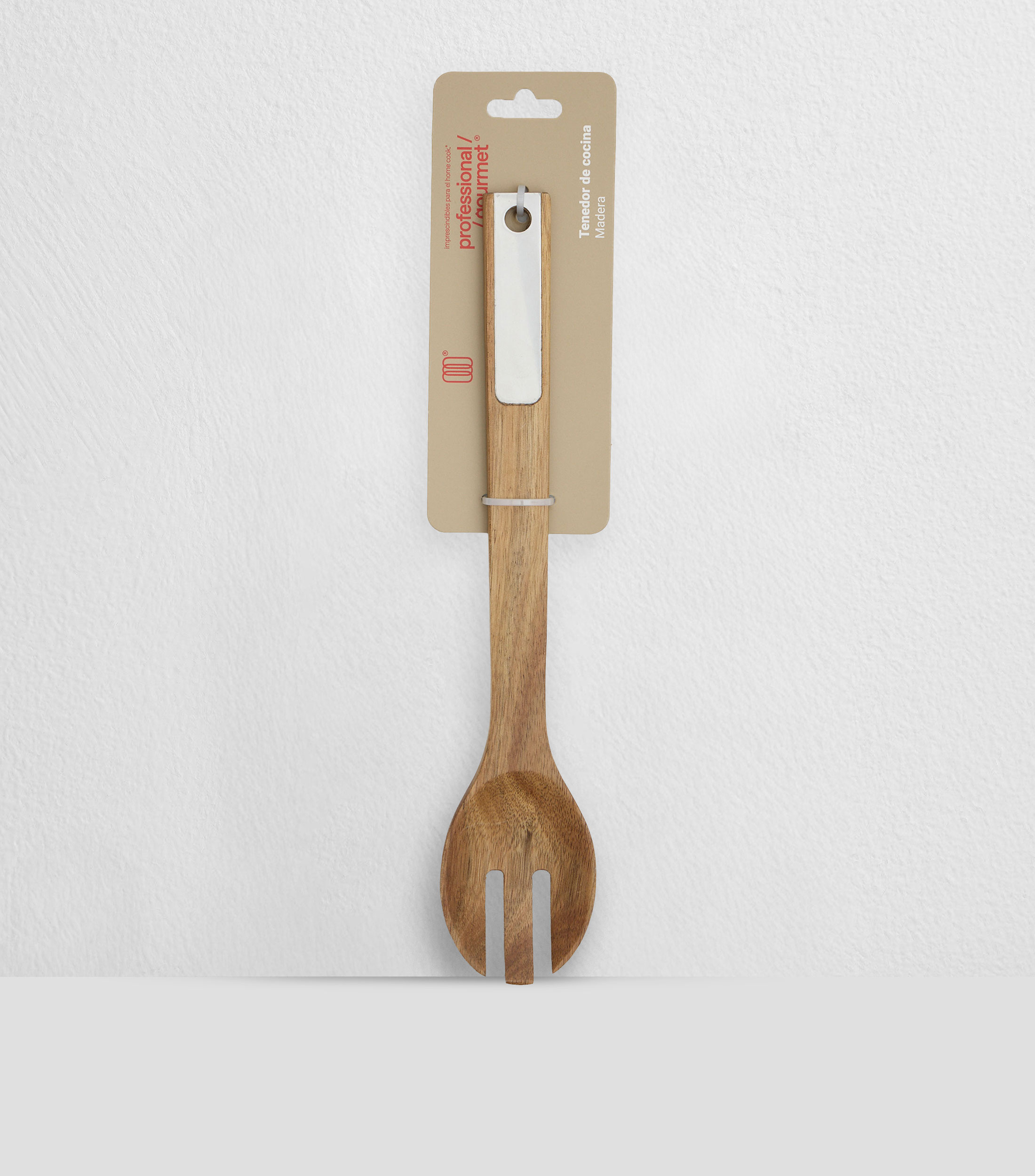 Tenedor en madera
