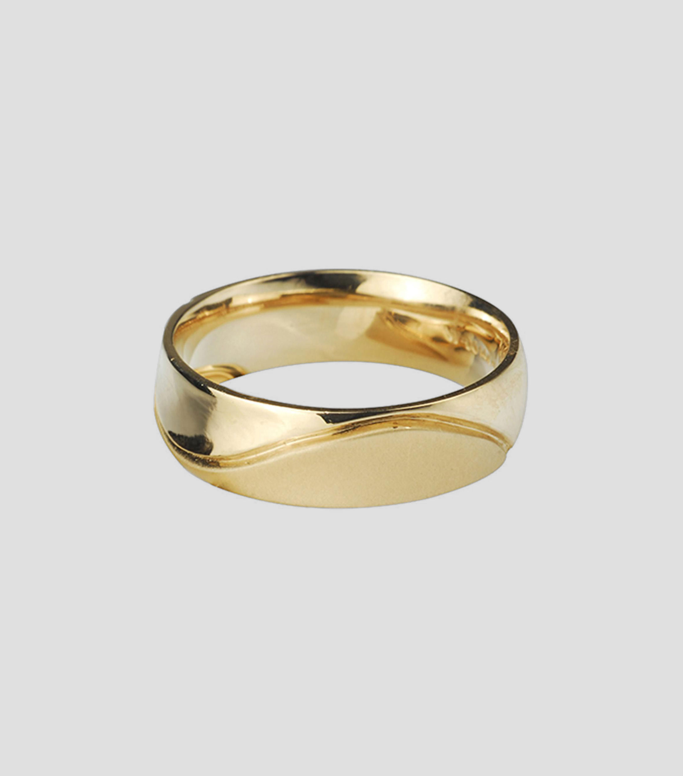 Argolla en oro amarillo 14 kilates Mujer