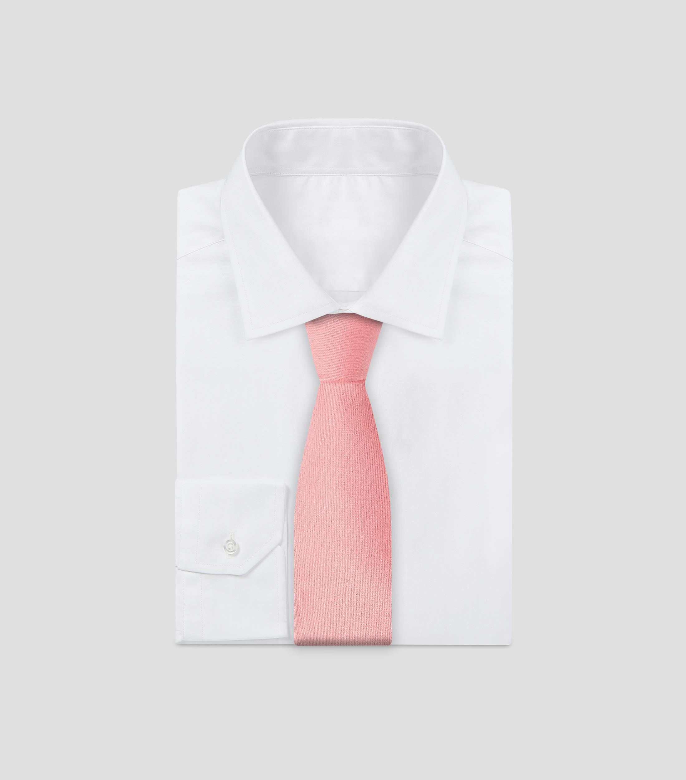 Corbata ancha lisa