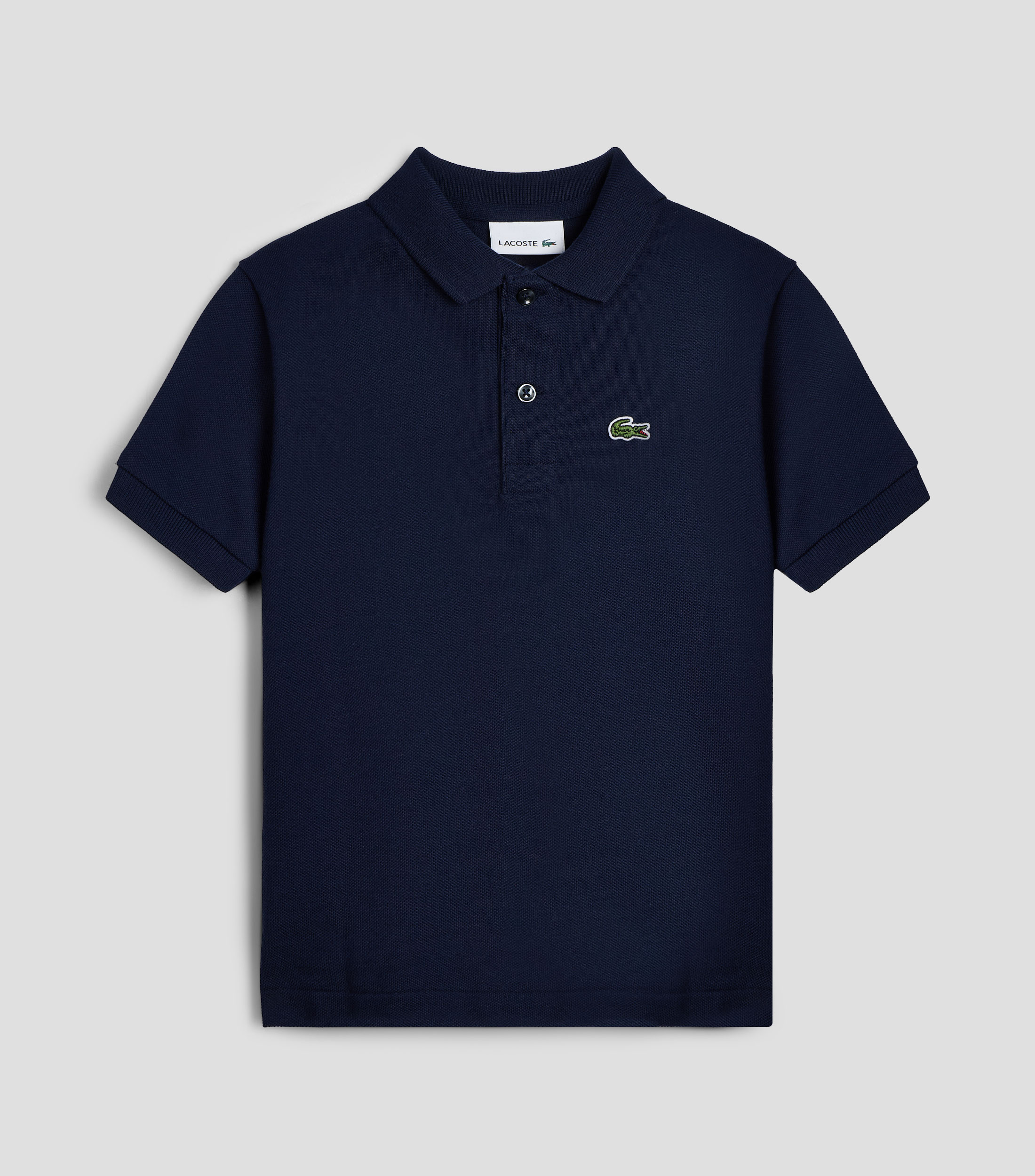 Playera tipo polo manga corta lisa Niño