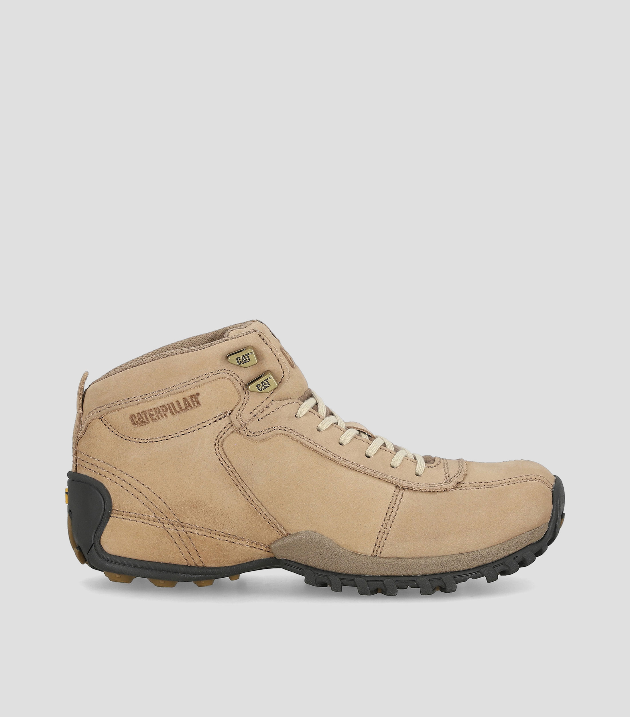 Botines en piel con logo Hombre