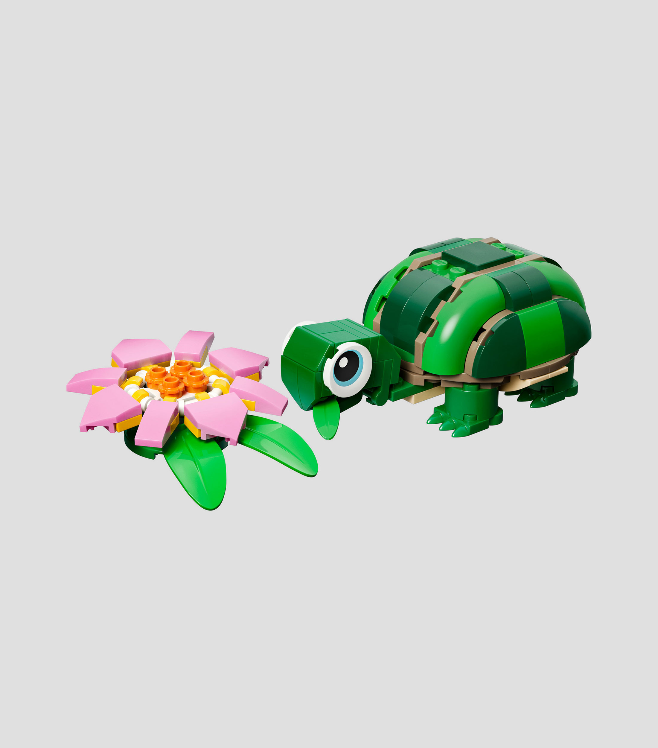 Lego Creator Tortuga con Flor de Nenúfar 3 en 1