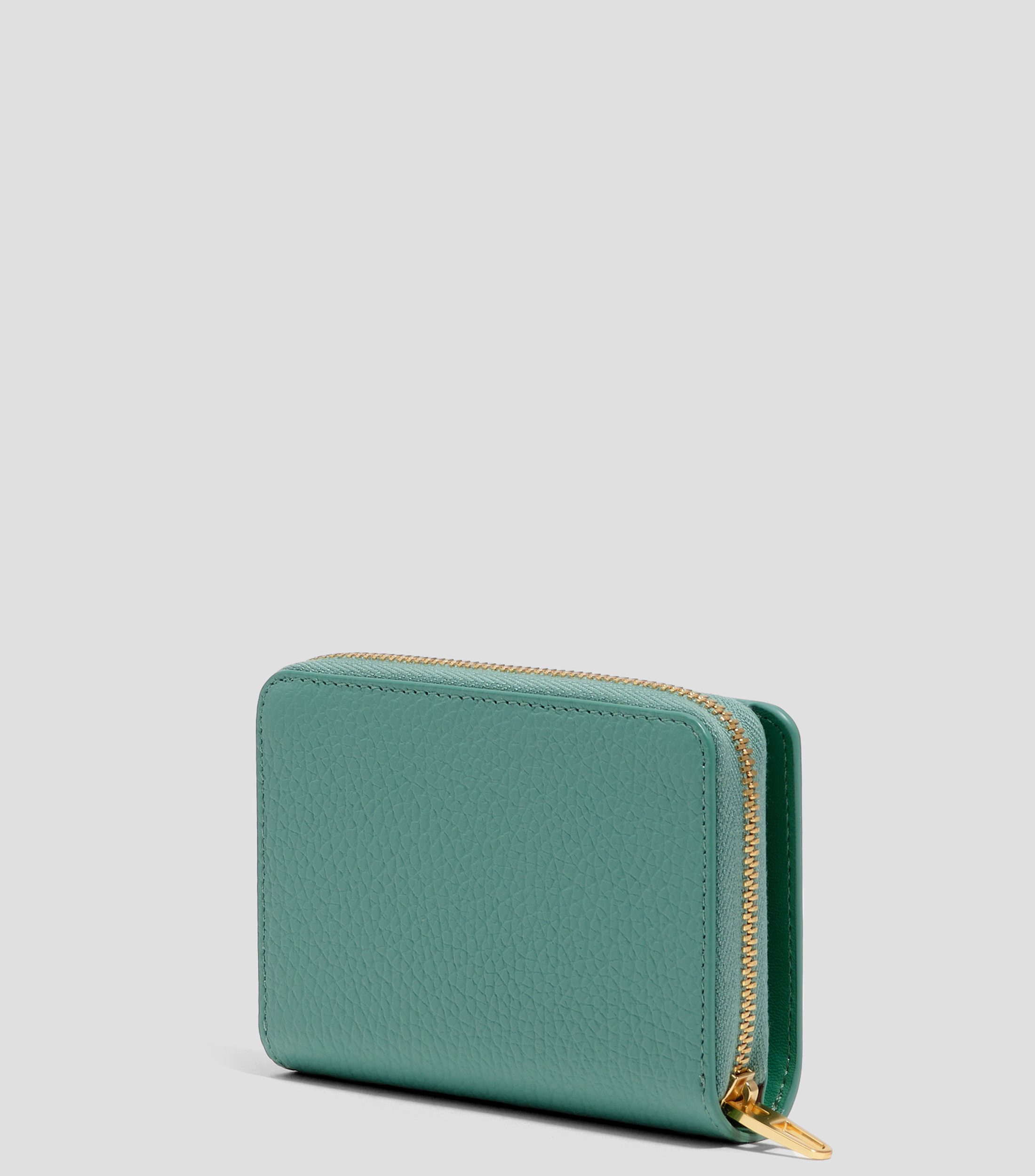 Cartera en piel con logo Mujer