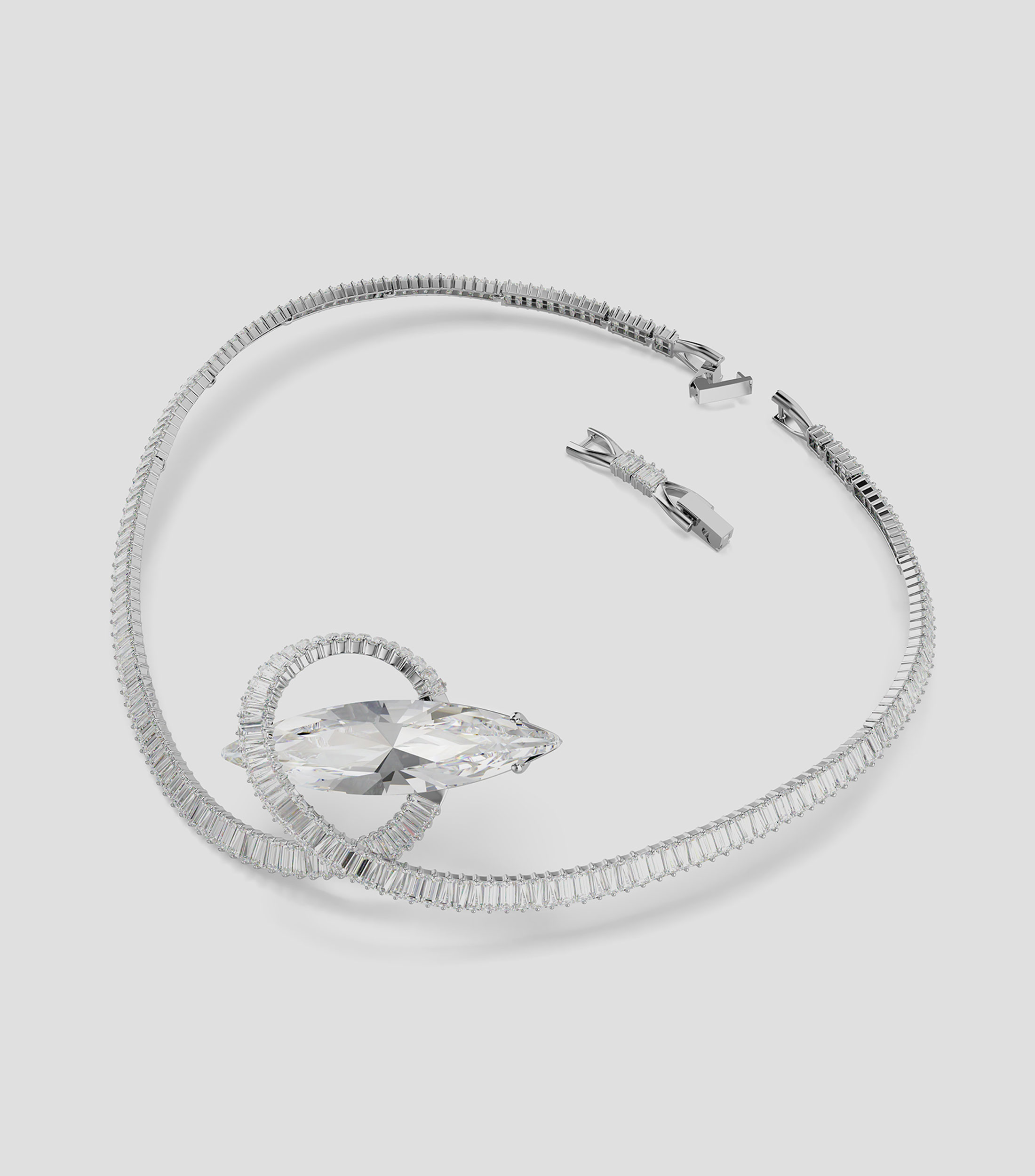 Collar Matrix con piedras Unisex