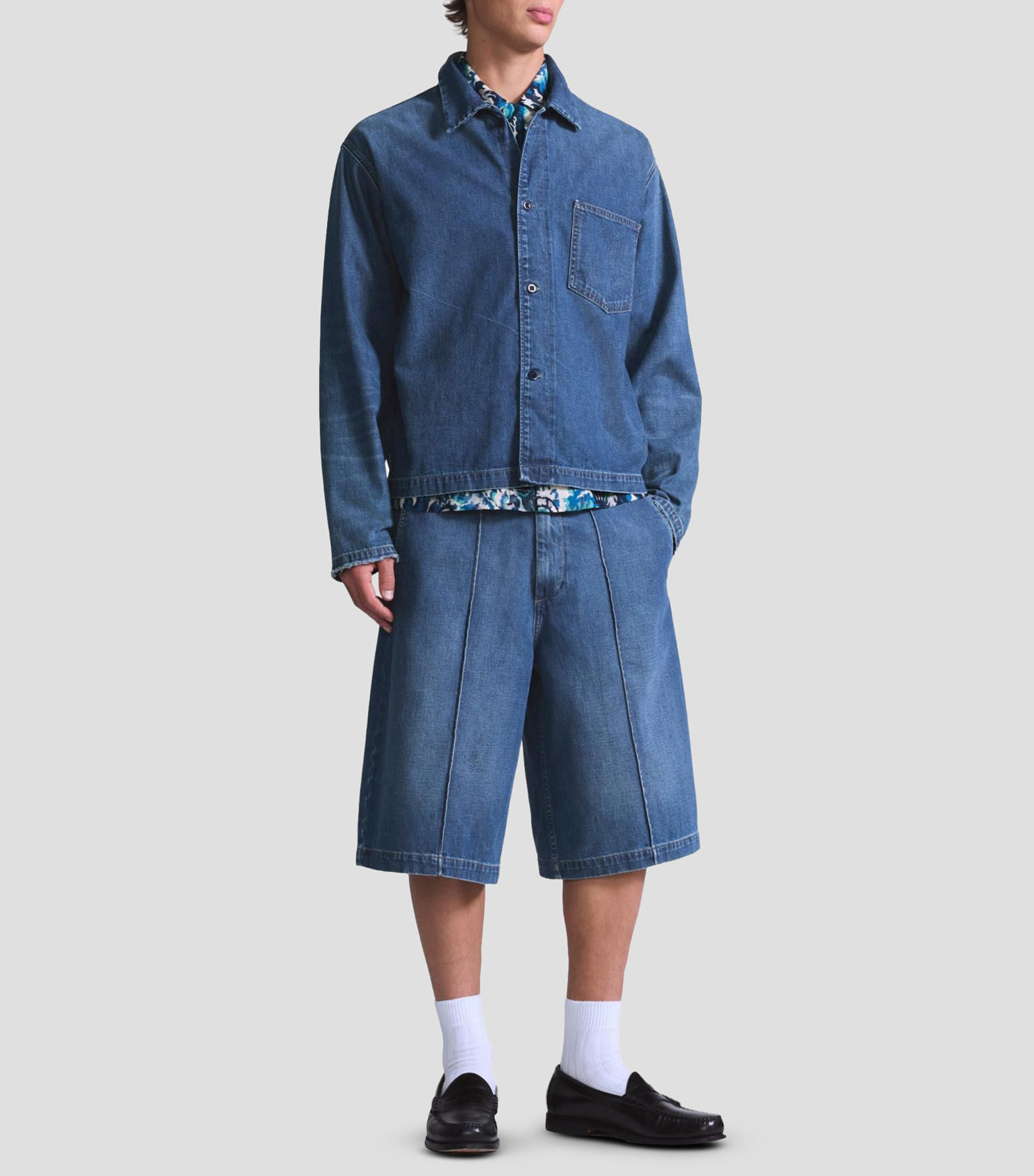 Short liso Work Blue Tab Hombre