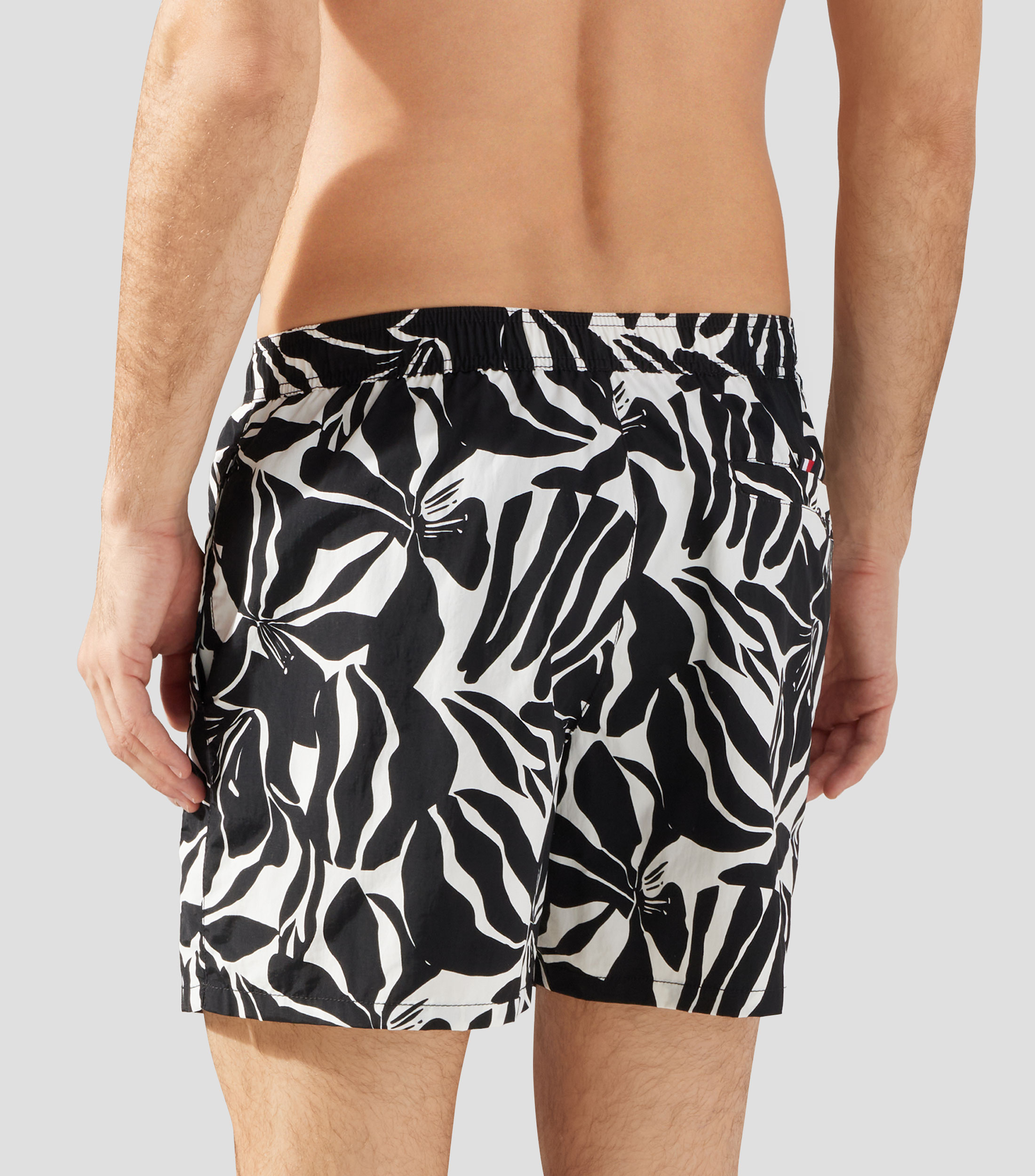 Traje de baño largo estampado Hombre