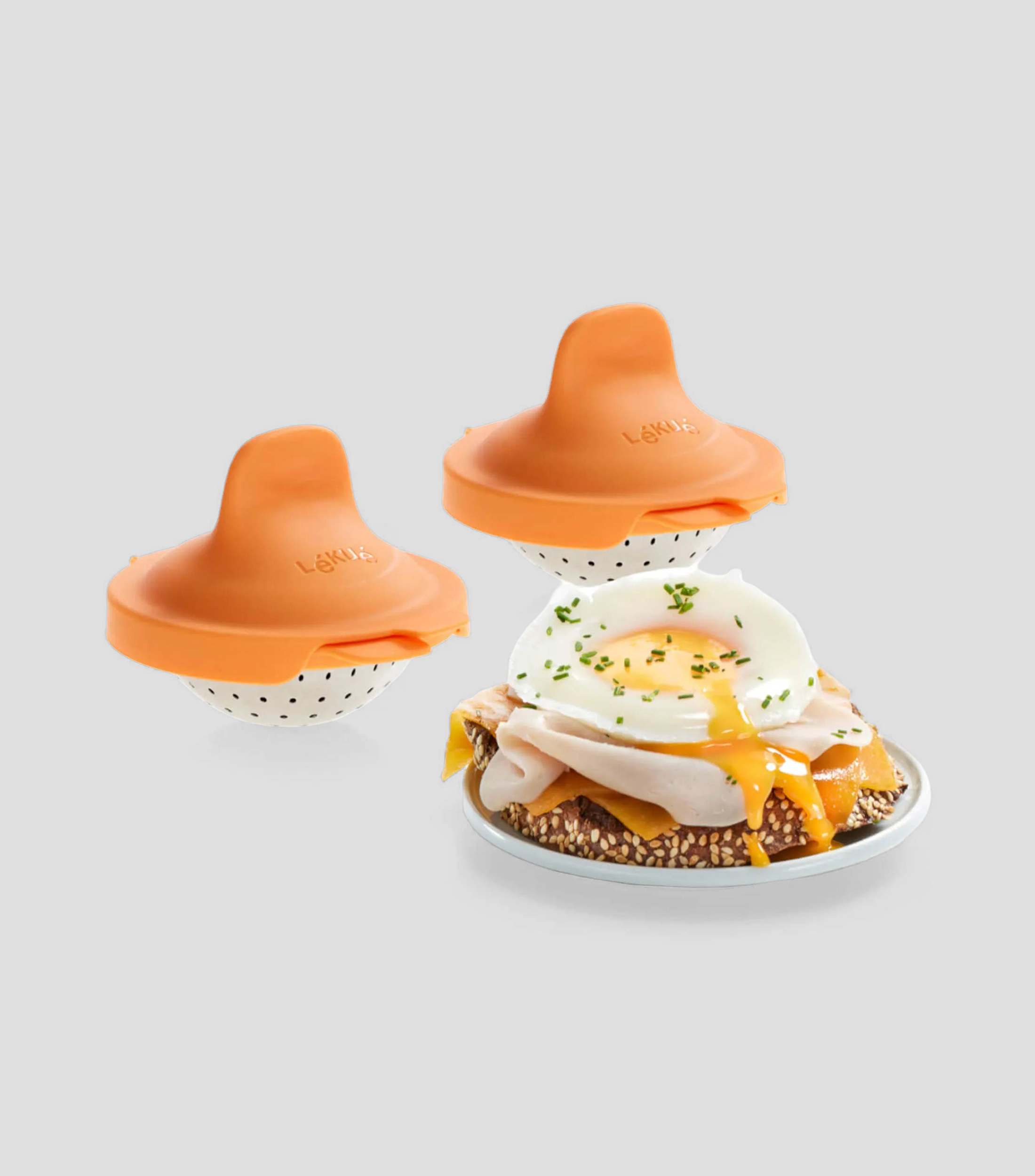 Set 2 Piezas Escalfador de Huevos