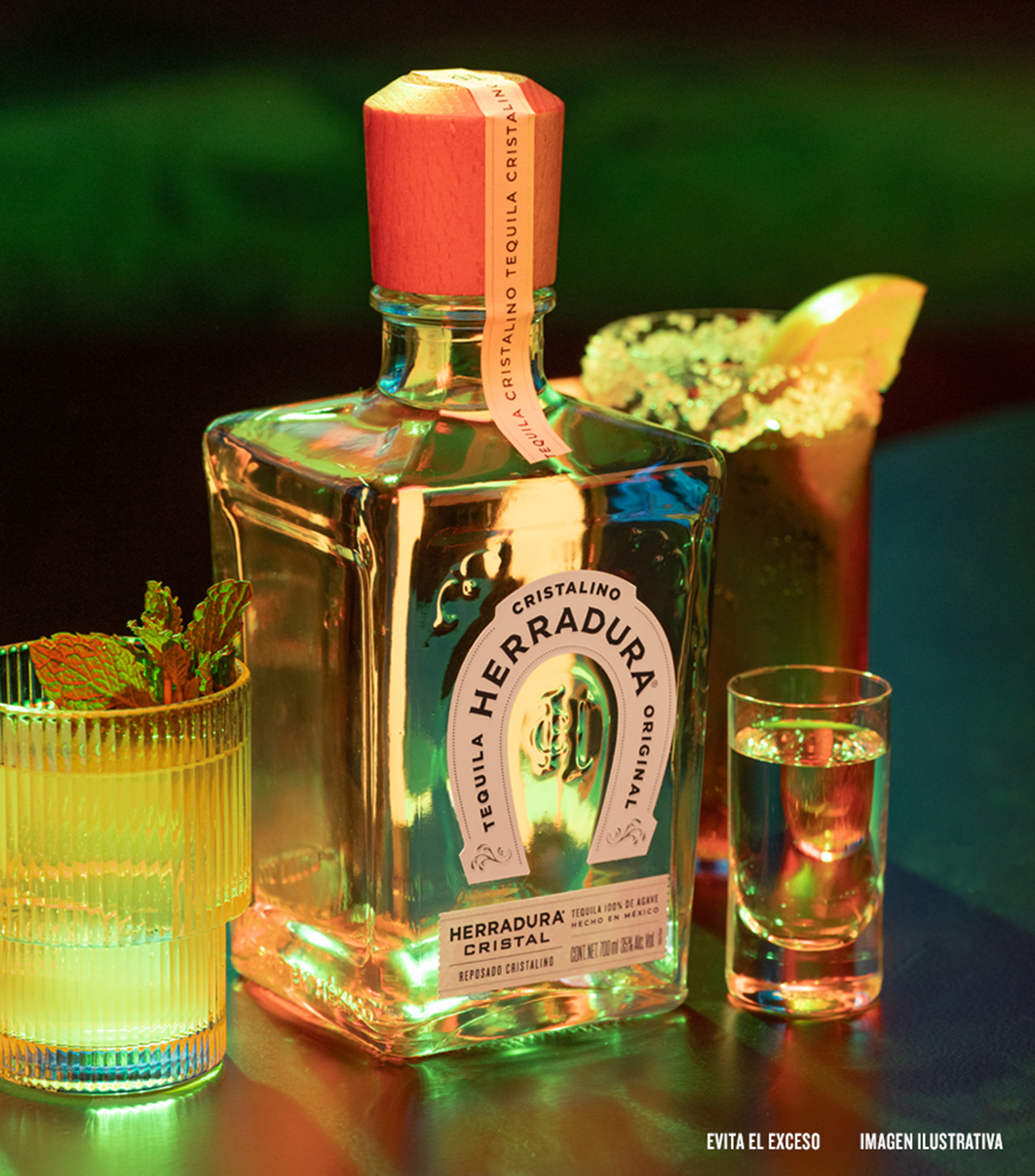 Tequila Herradura Cristal, 700 ml