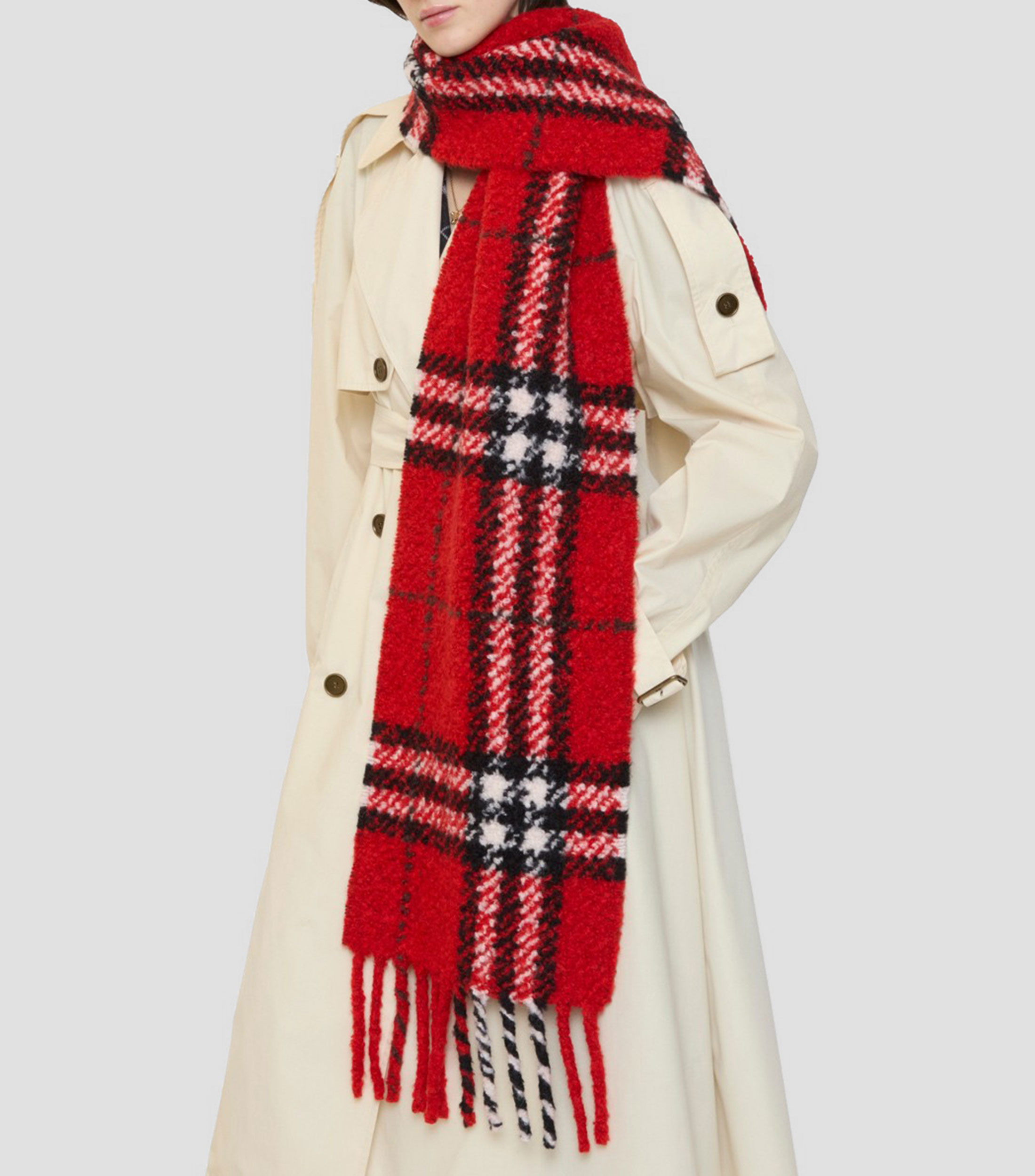 Bufanda cuadros Unisex