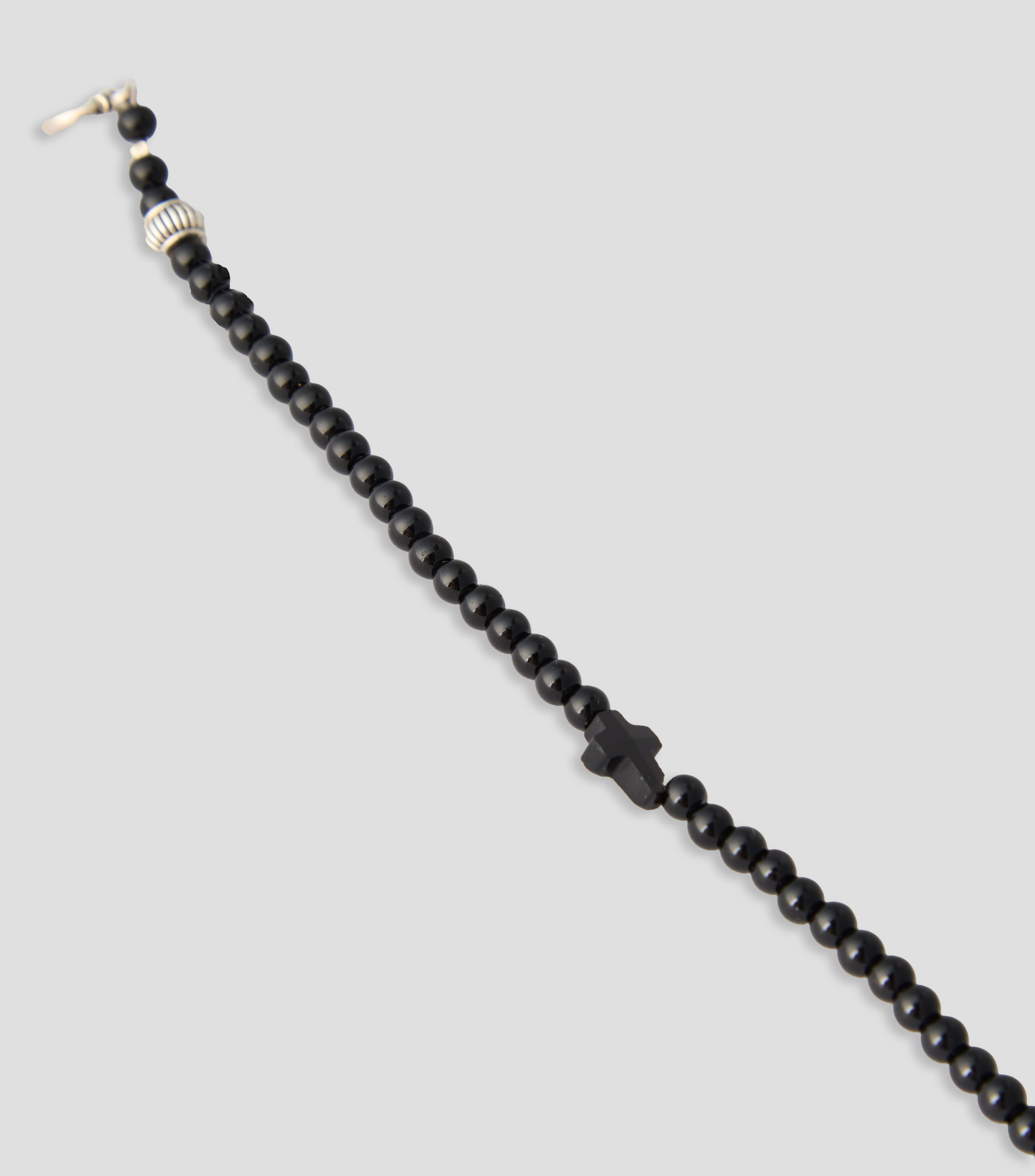 Pulsera estrellas con ónix Hombre