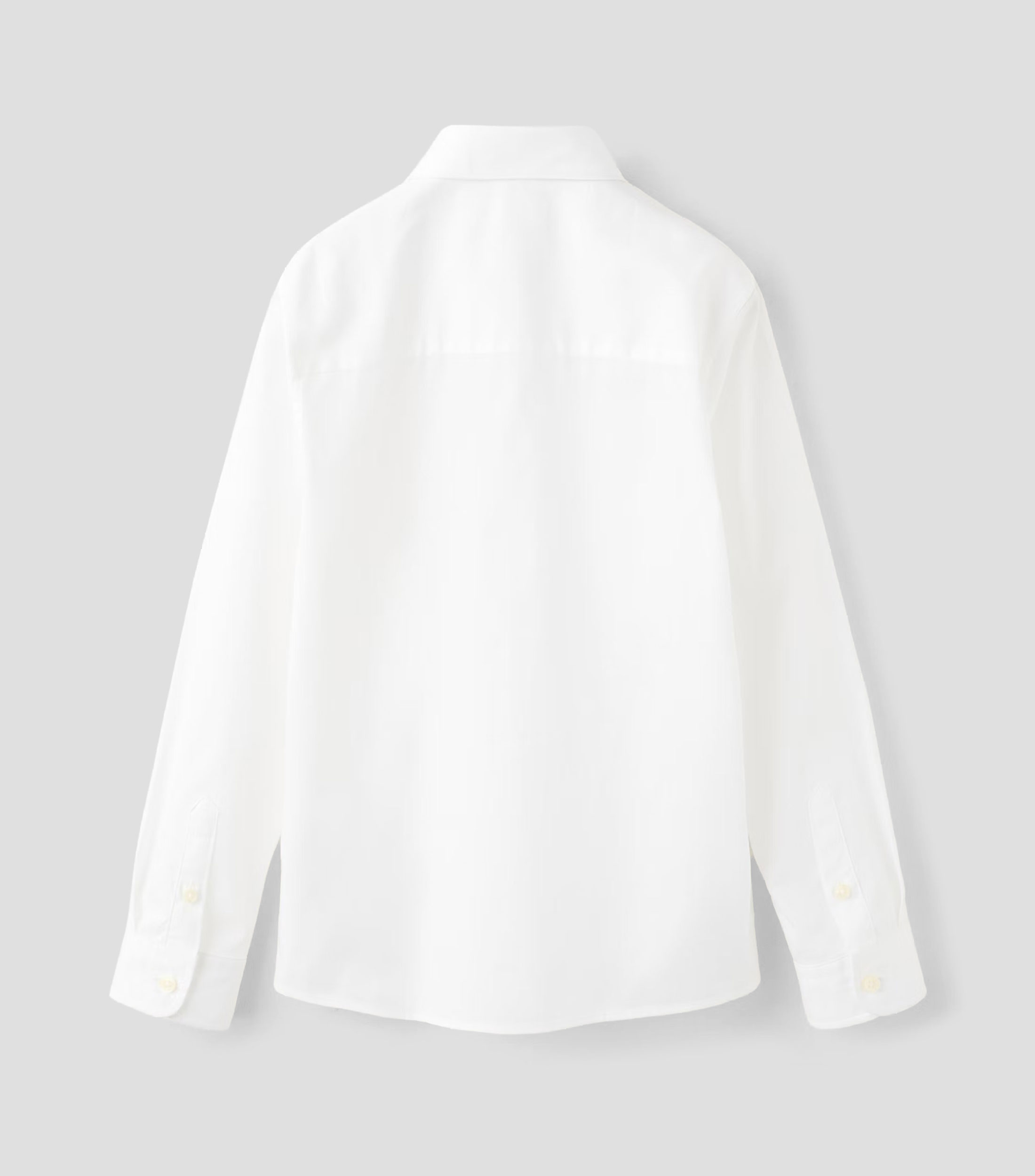 Camisa lisa manga larga Niño