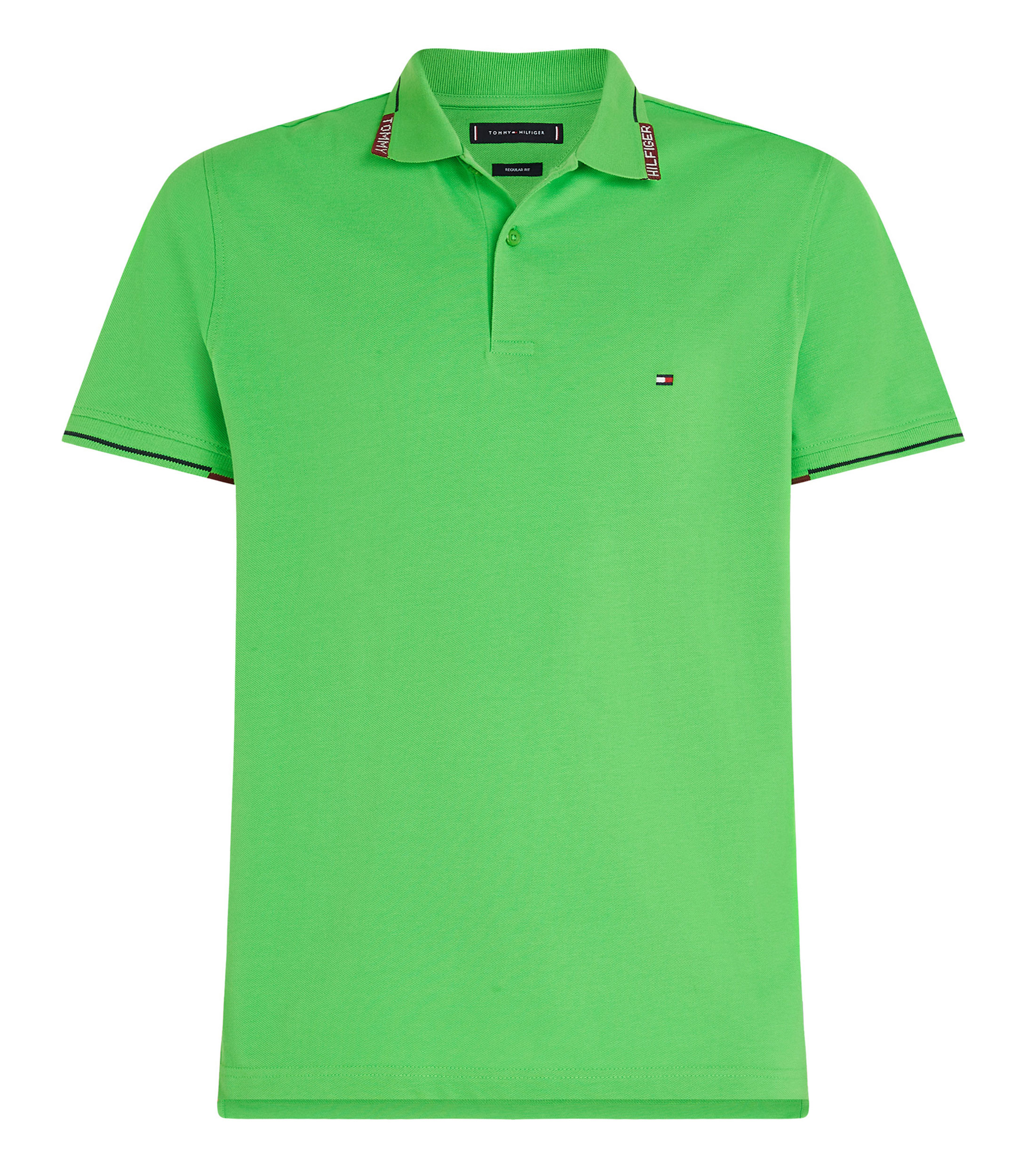 Camisa Polo Verde Playera Tommy Hilfiger Verde Tommy Hilfiger
