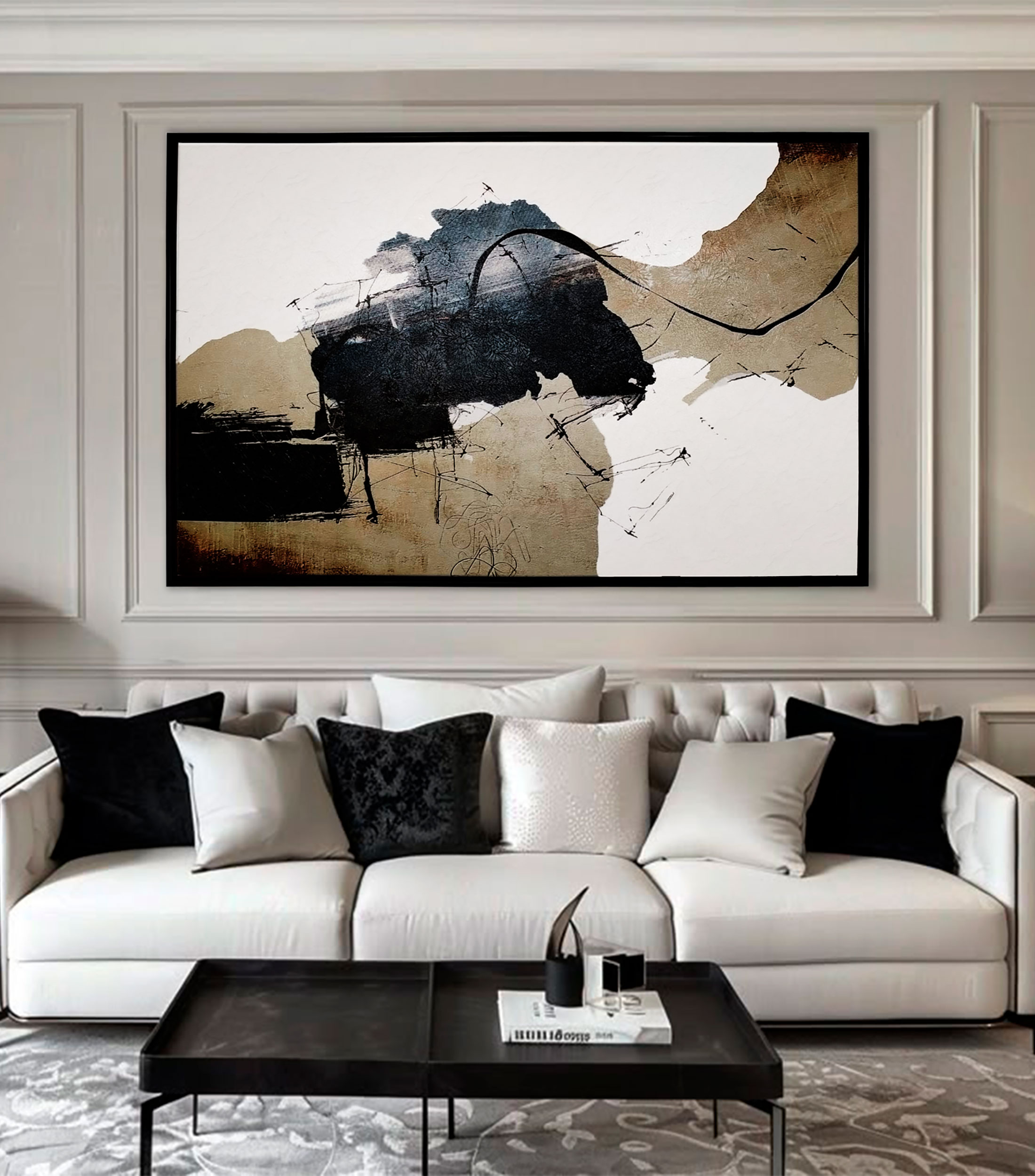 Cuadro decorativo Abstracto IV en canvas