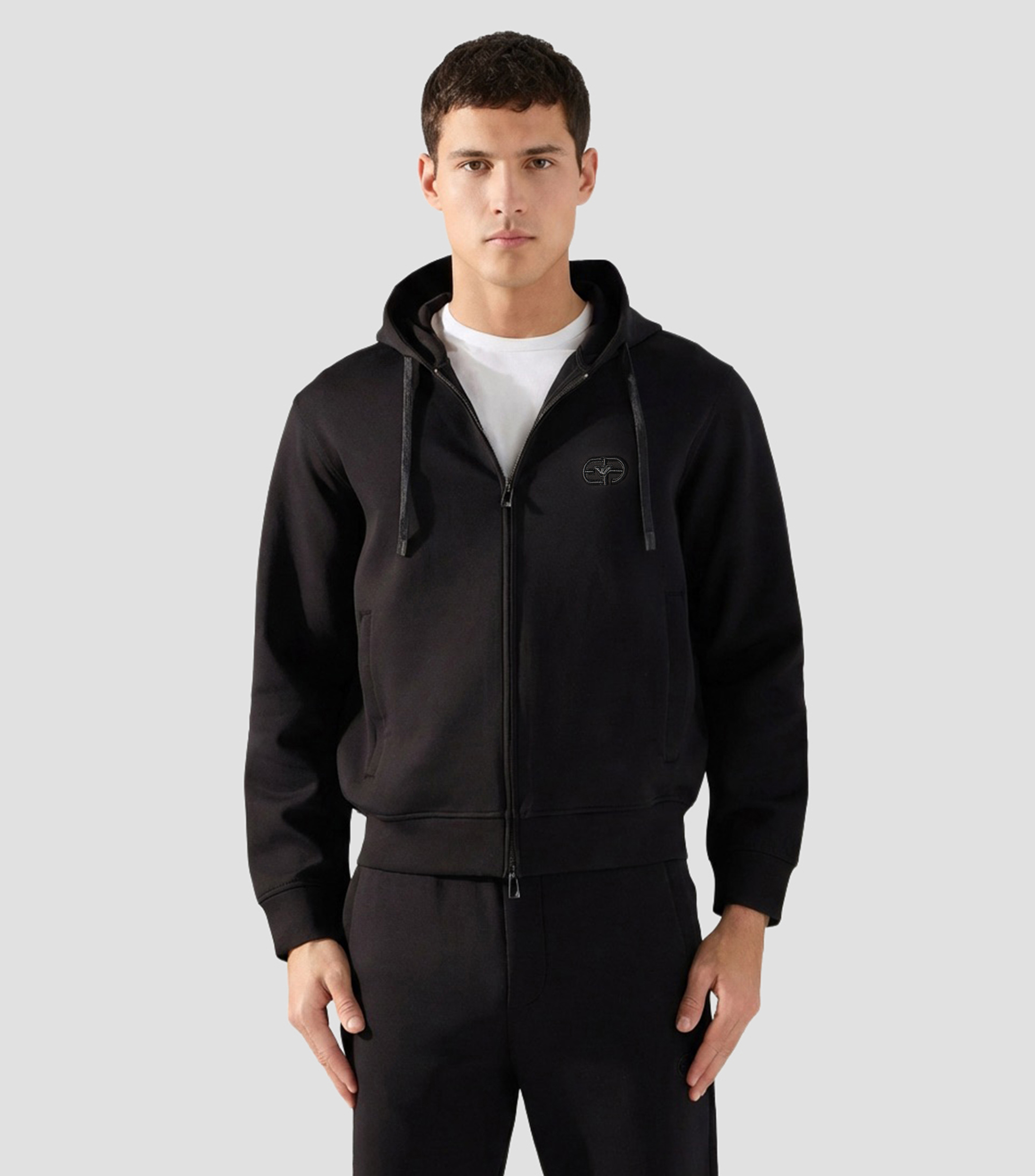 Sudadera con cierre y capucha Hombre