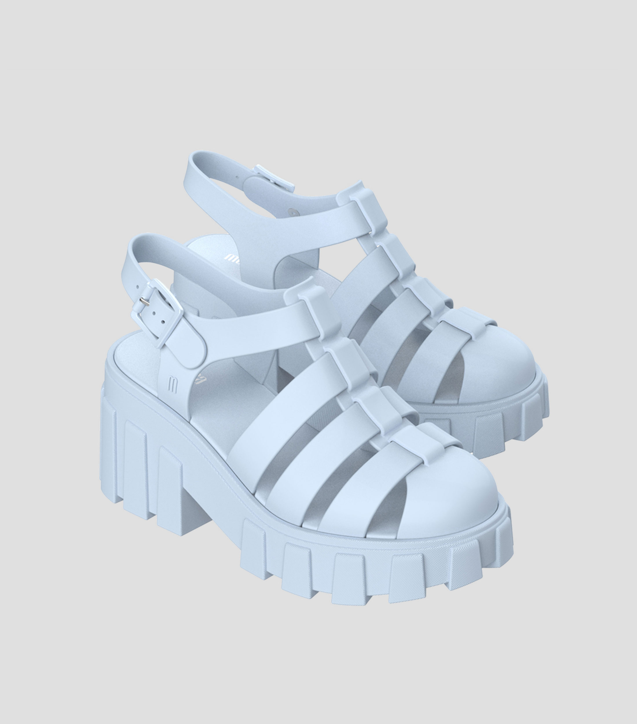 Sandalias de Tacón Bajo con Plataforma Mujer