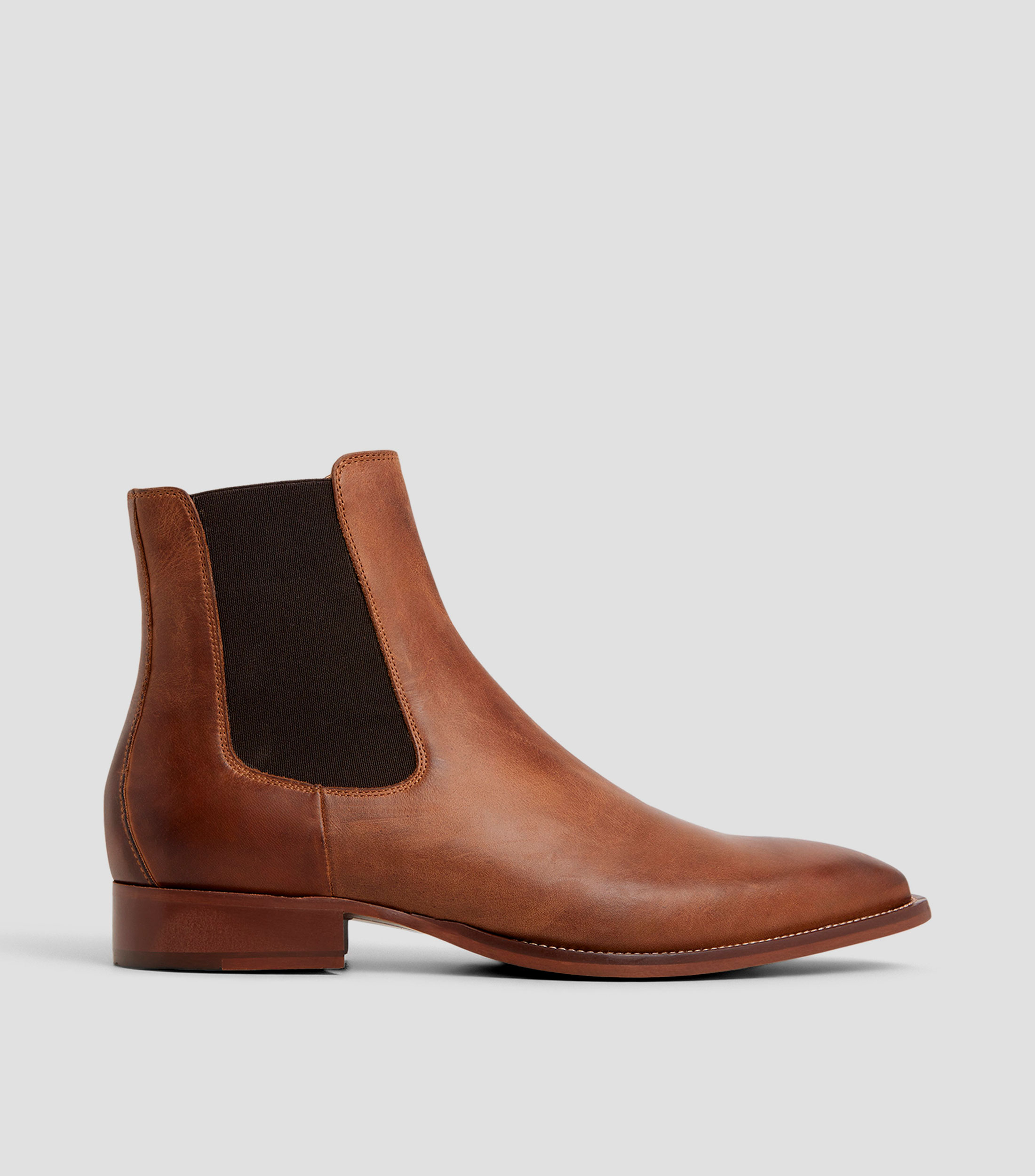 Botines chelsea en piel Hombre