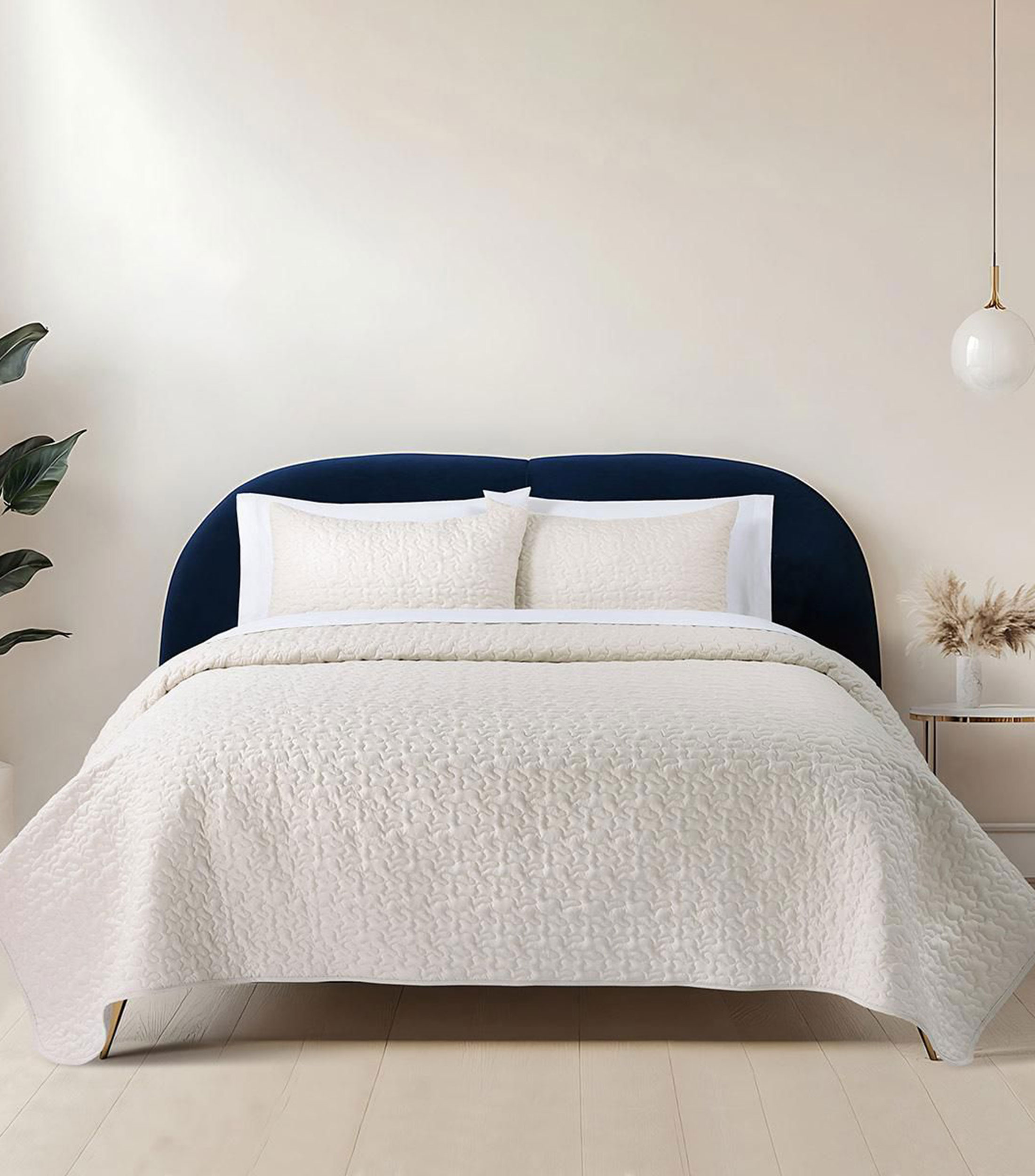 Juego de colcha Queen size en algodón Windsor