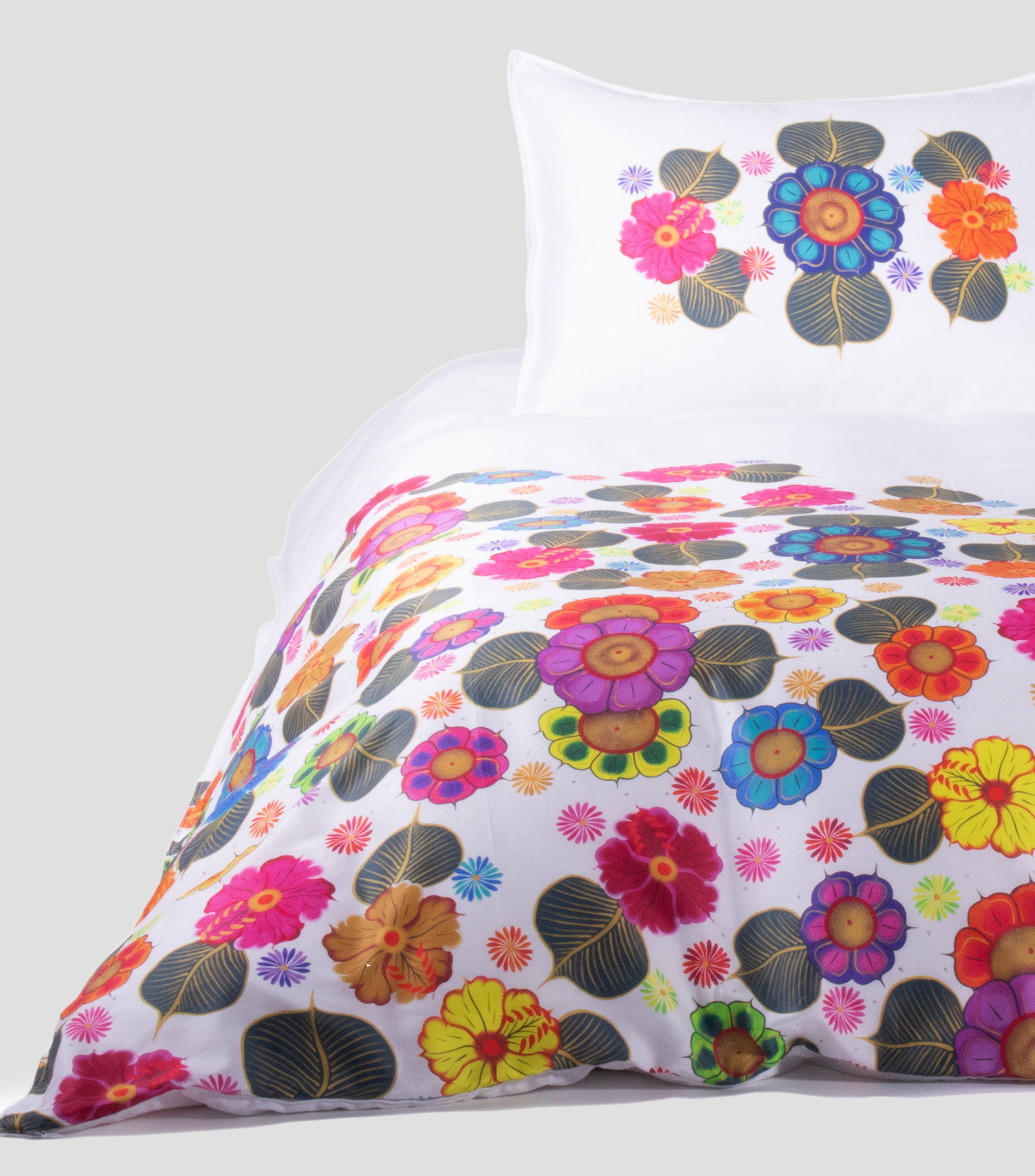 Juego de fundas Estándar para almohada Taxco Blanco